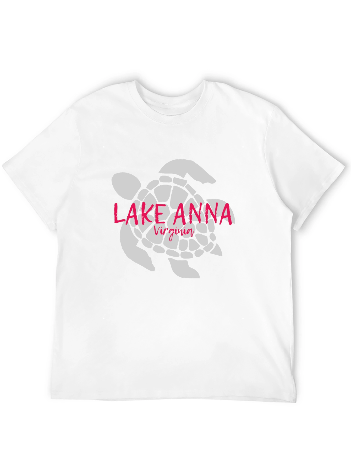 Lake Anna Virginia Turtle Graphic Tee - Black