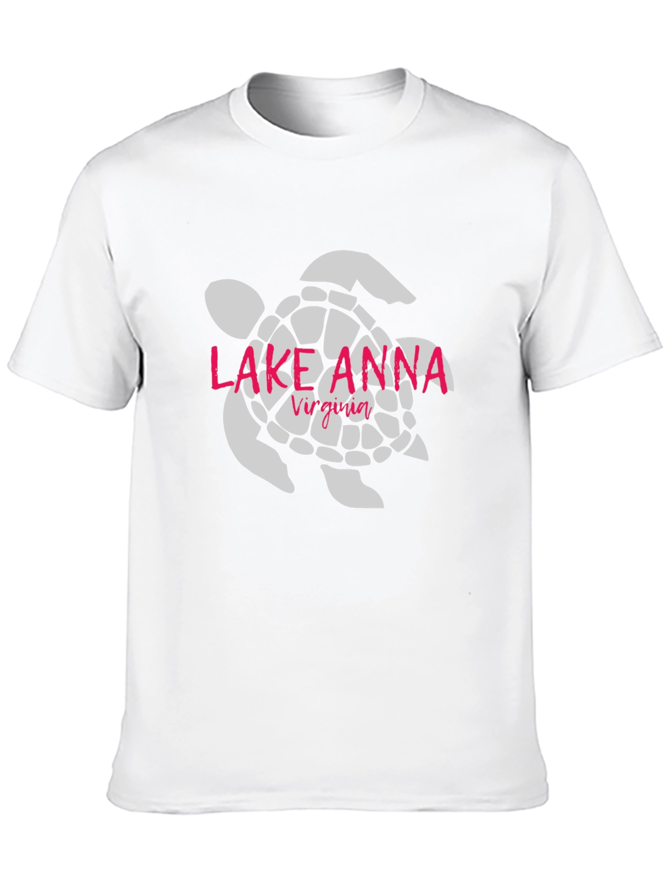 Lake Anna Virginia Turtle Graphic Tee - Black