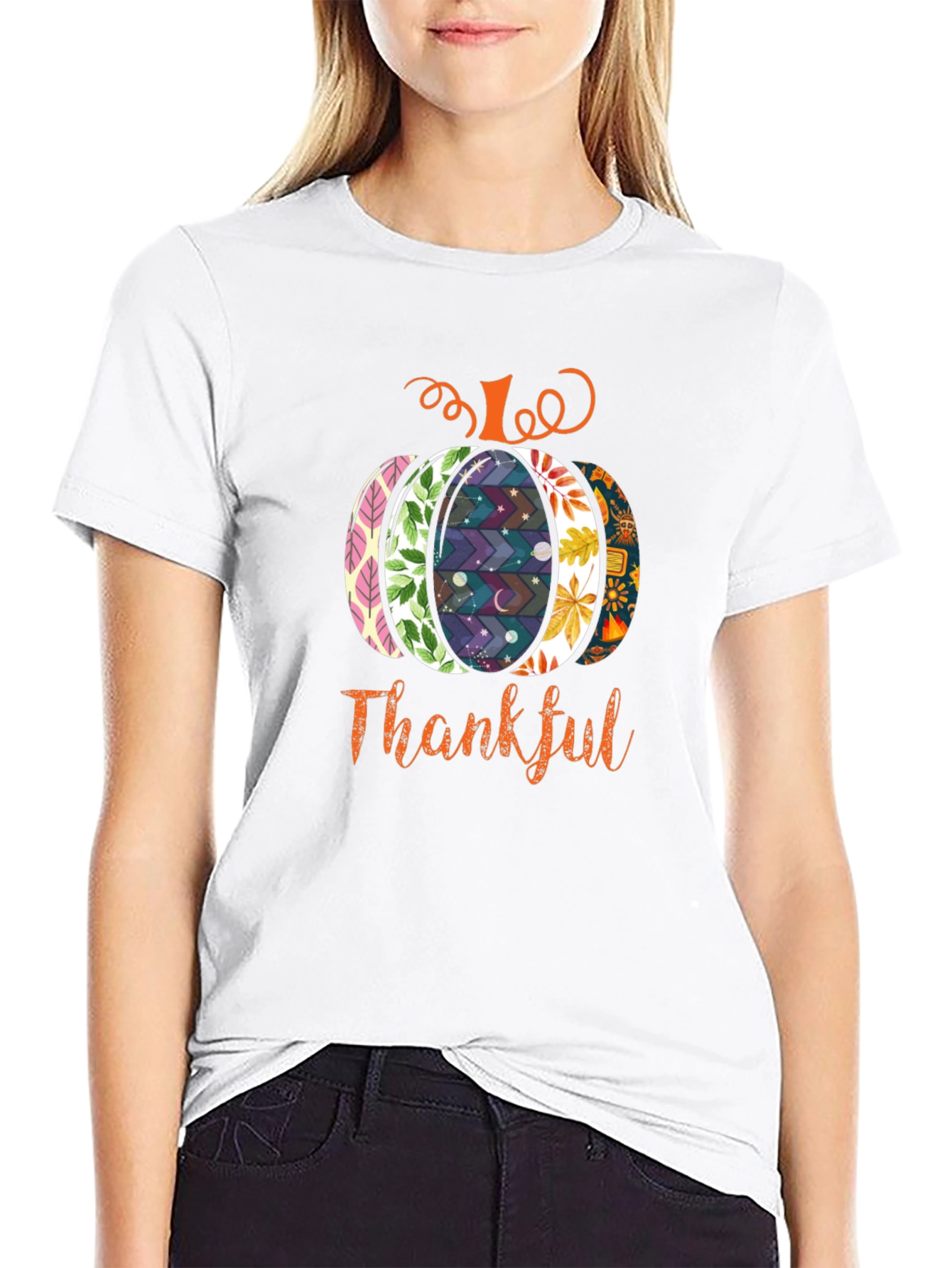 Thankful Pumpkin Graphic Tee