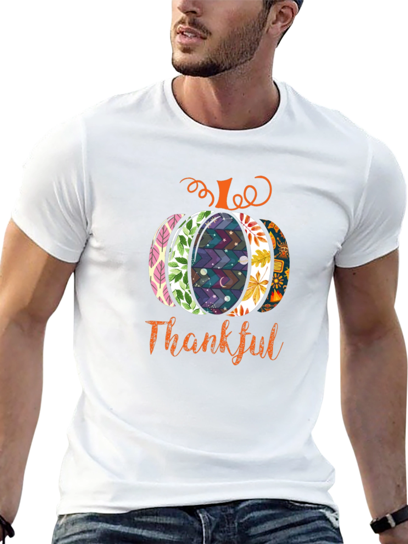 Thankful Pumpkin Graphic Tee