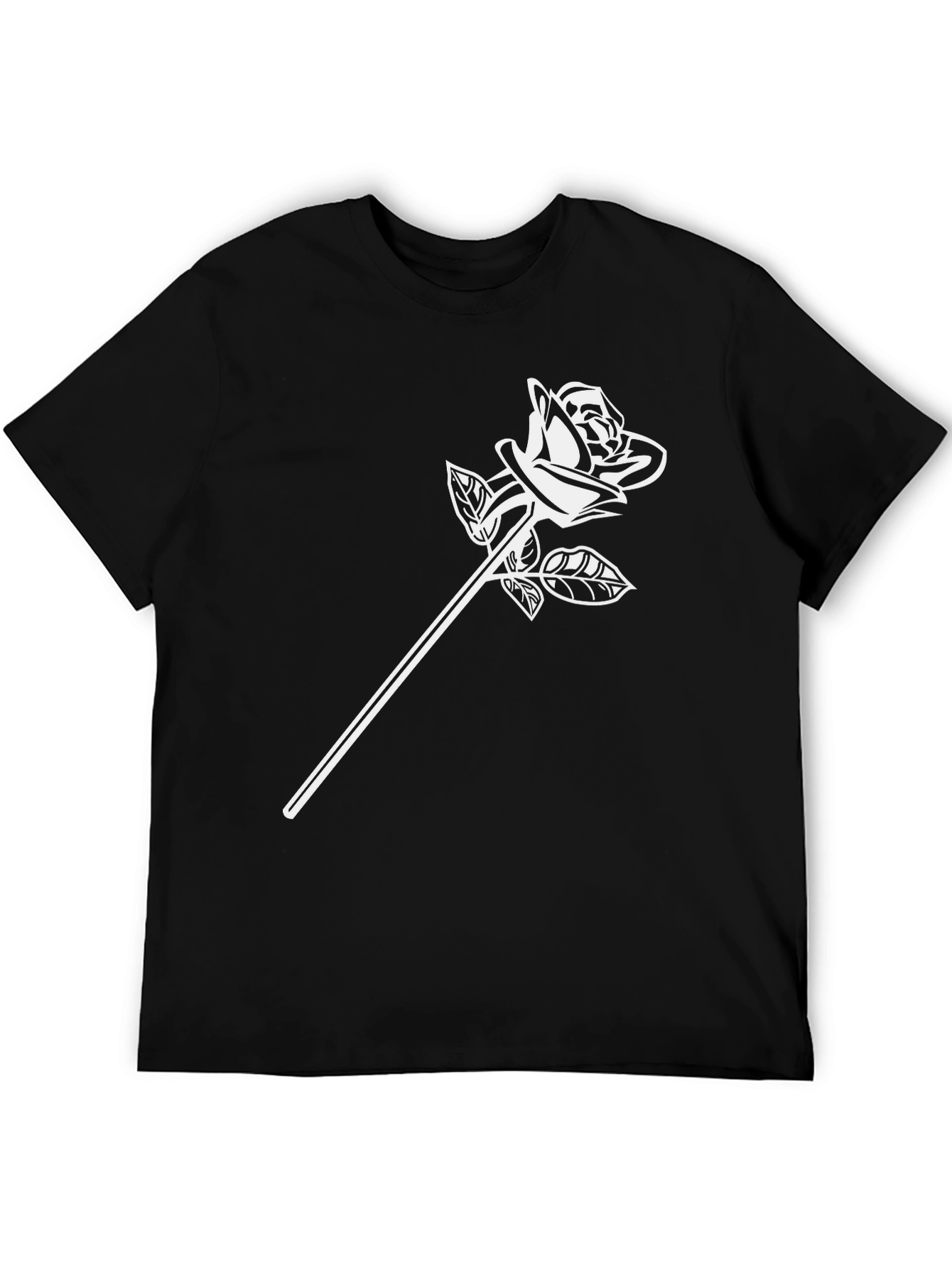 Black Rose Graphic T-Shirt