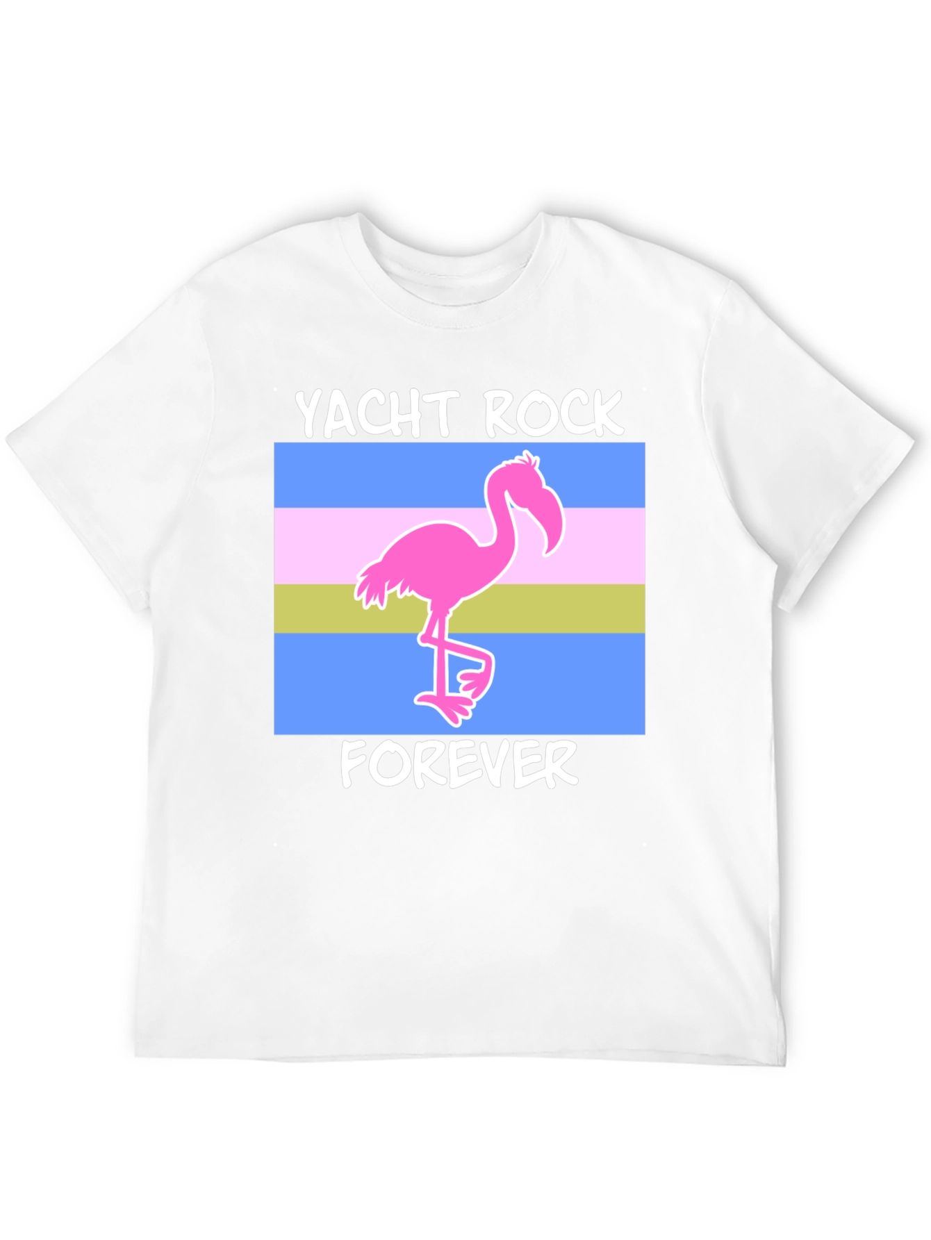 Yacht Rock Forever Flamingo T-Shirt