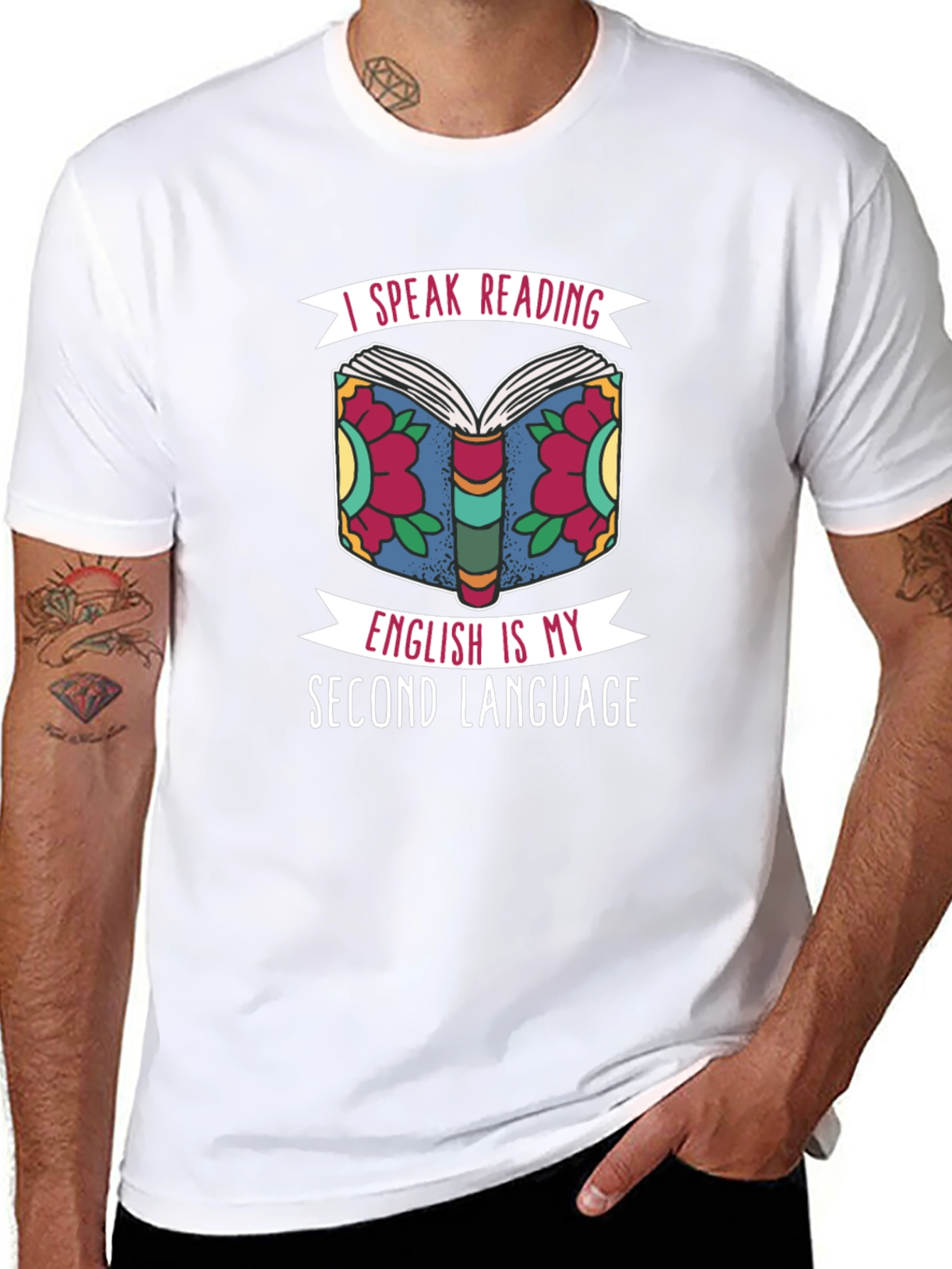 Reading is My Language T-Shirt