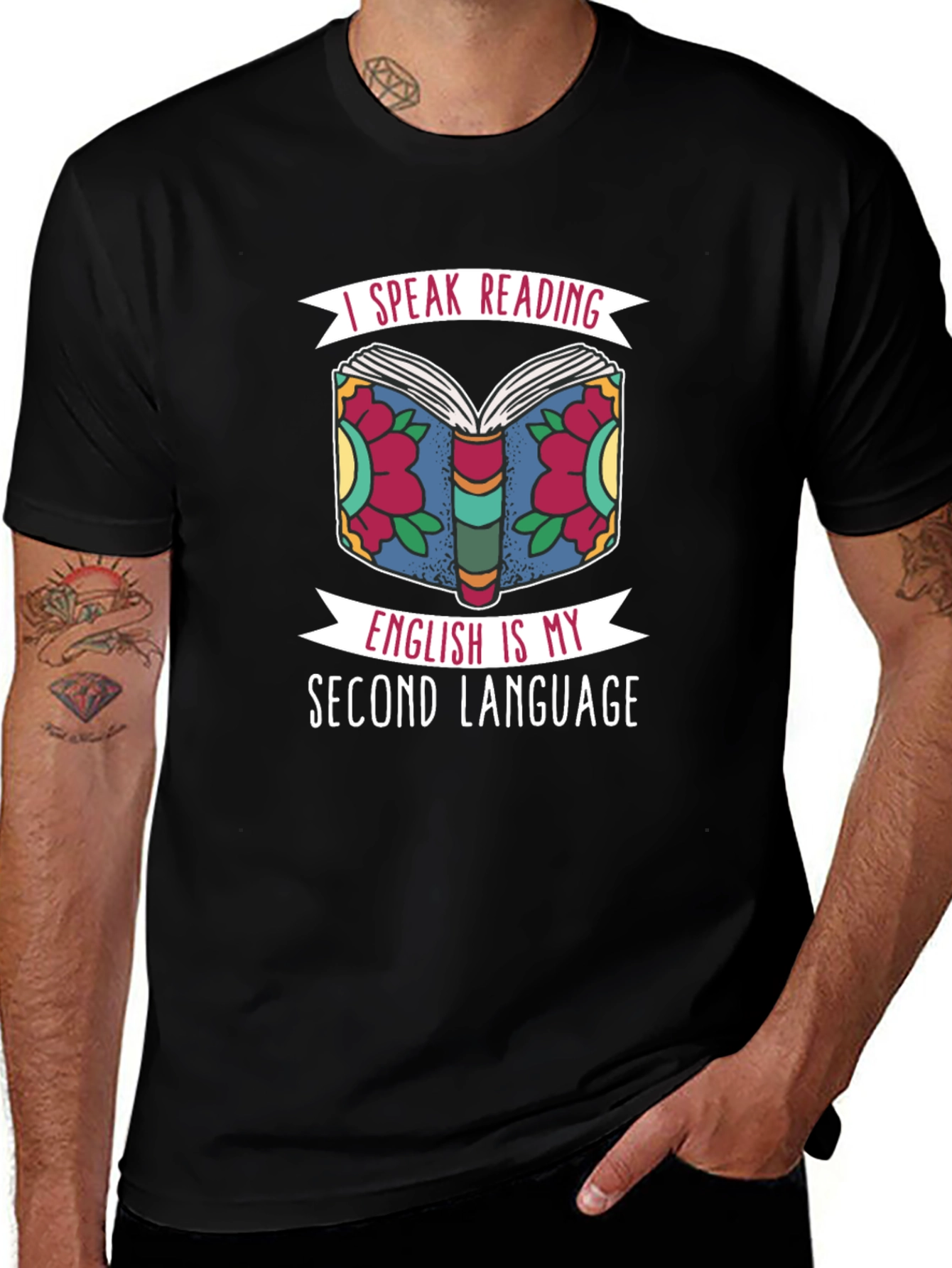 Reading is My Language T-Shirt