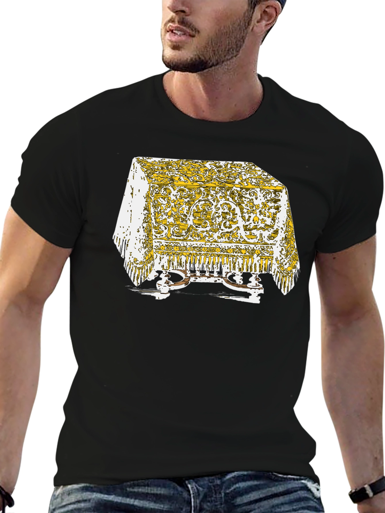 Ornate Table T-Shirt - Unique Graphic Tee