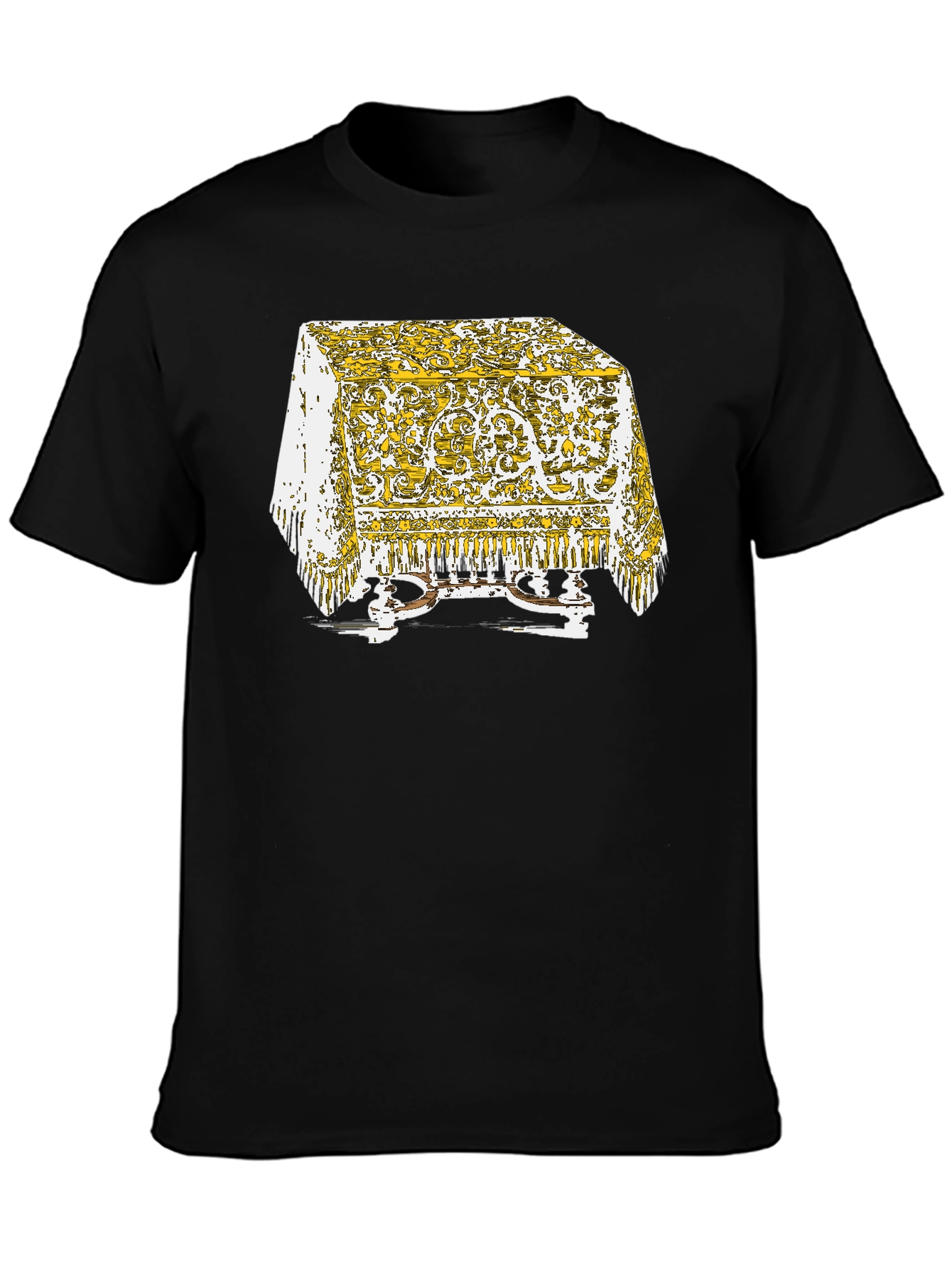 Ornate Table T-Shirt - Unique Graphic Tee