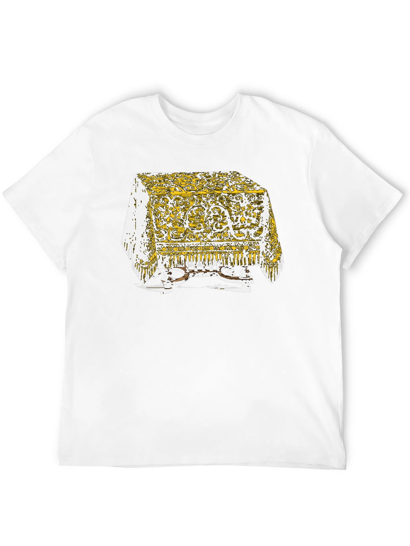Ornate Table T-Shirt - Unique Graphic Tee