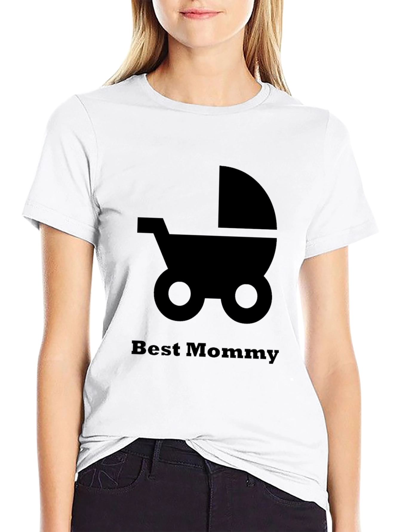 Best Mommy Black T-Shirt