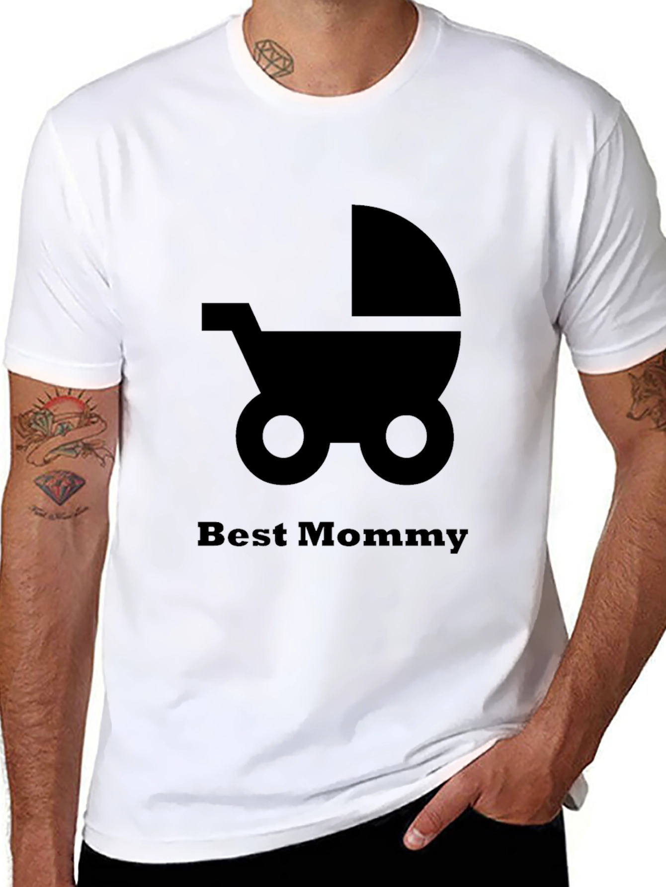 Best Mommy Black T-Shirt