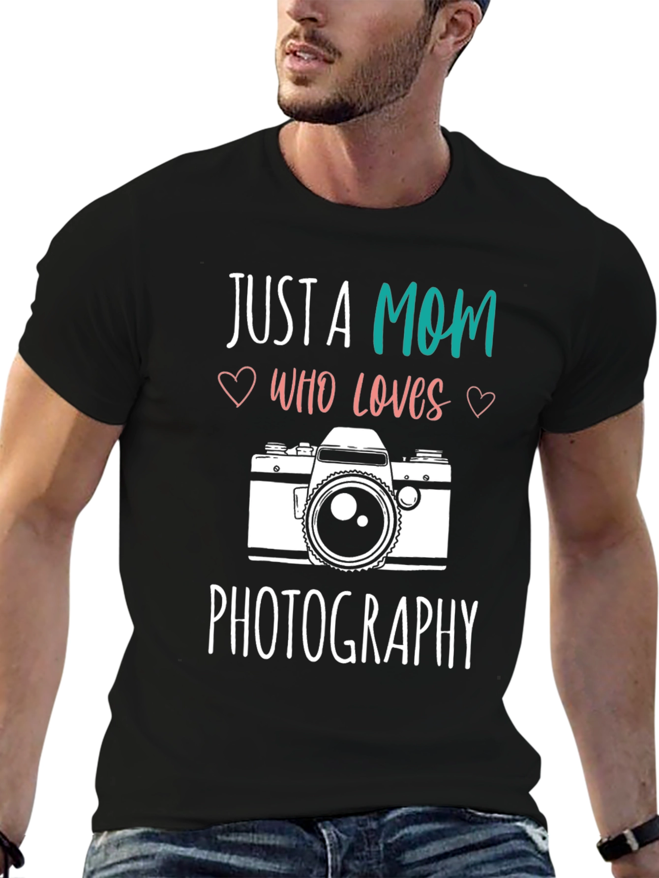 Mom Photography Lover T-Shirt - Camera Design