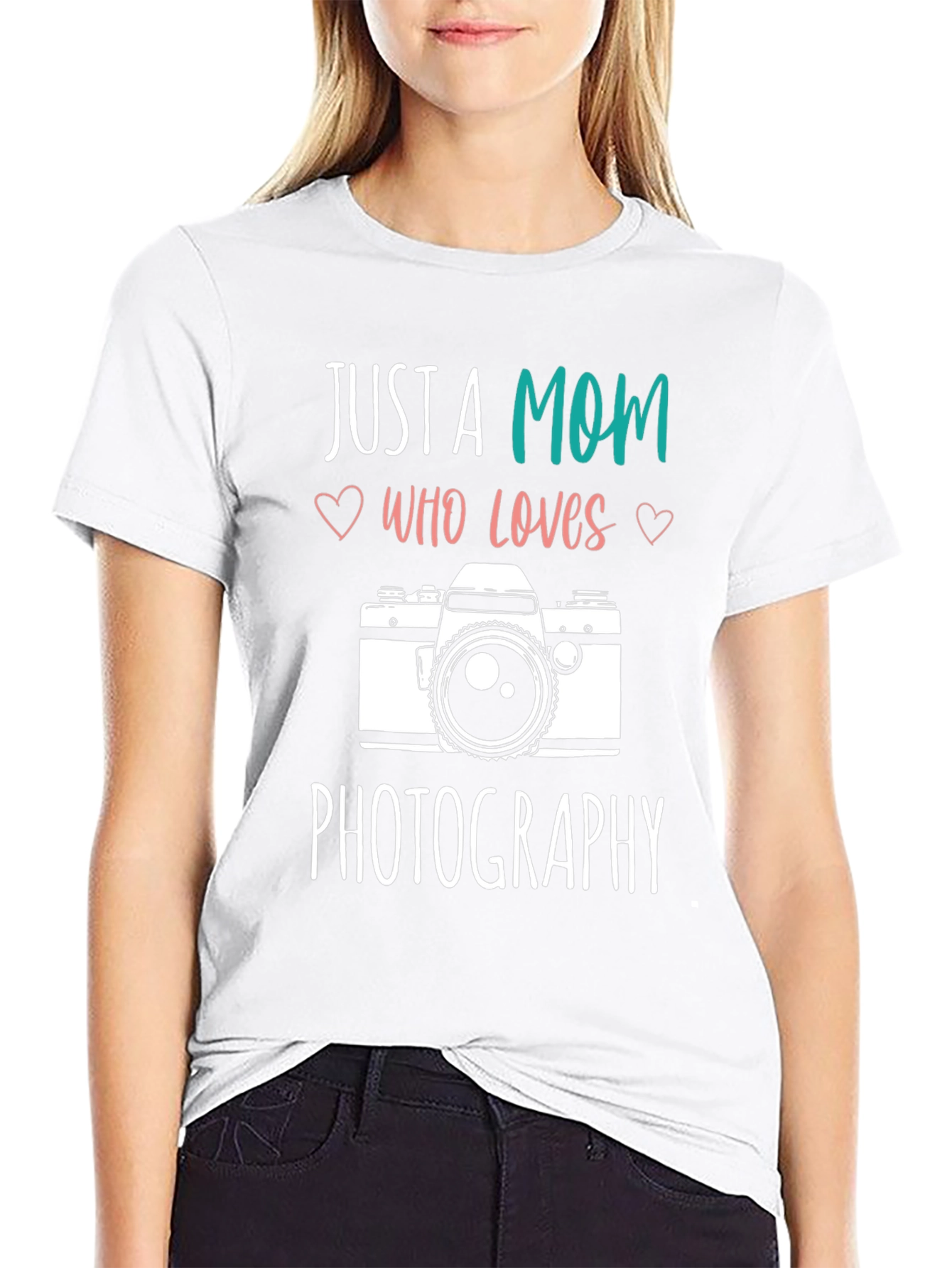 Mom Photography Lover T-Shirt - Camera Design