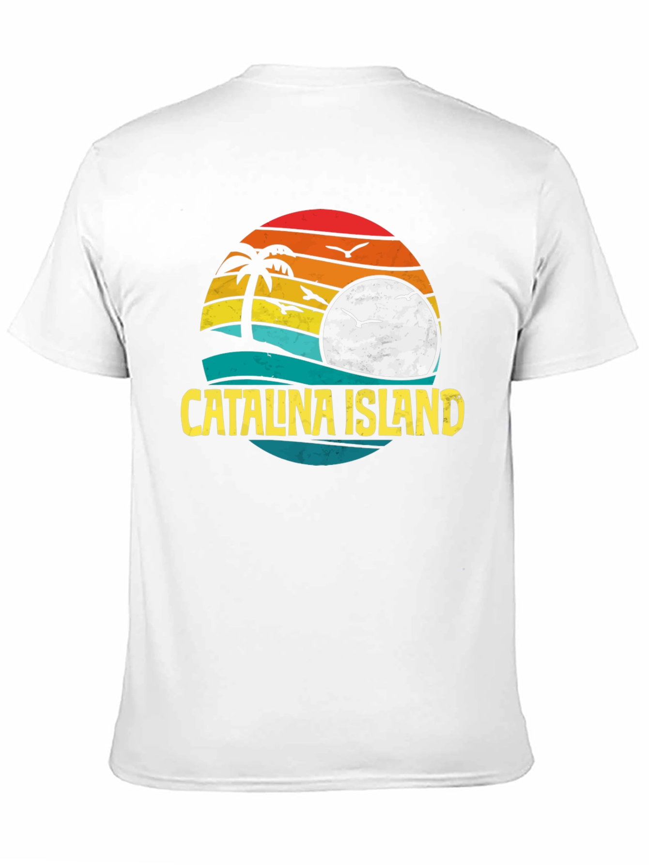 Catalina Island Sunset Graphic T-Shirt