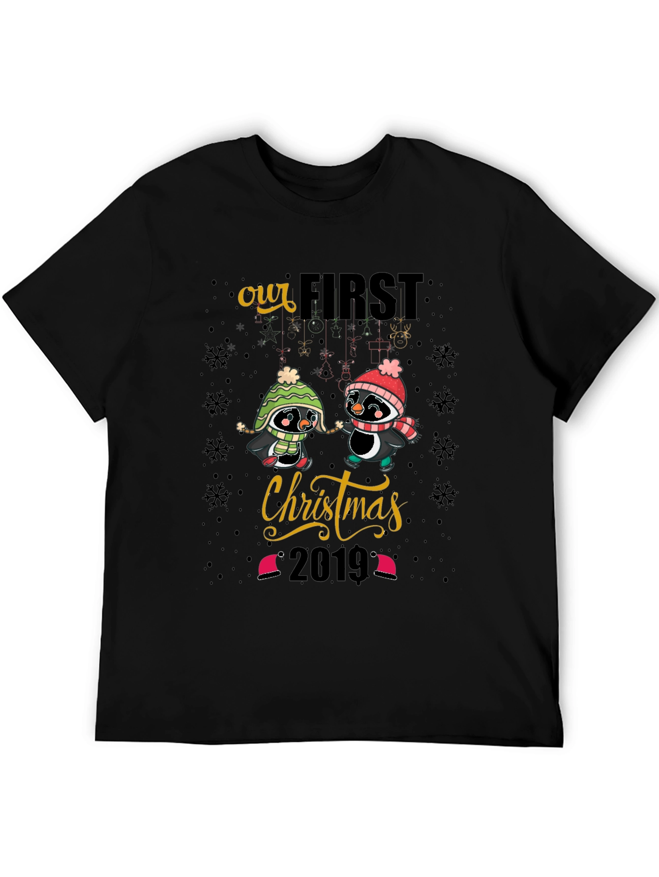 Our First Christmas Penguin T-Shirt