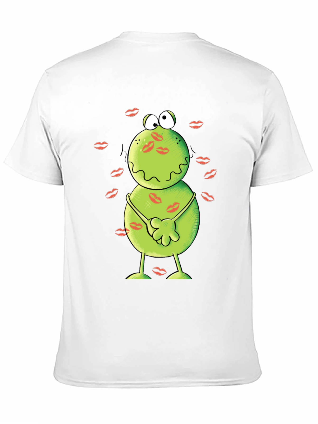Kissed Frog Graphic Tee - Mens Black T-Shirt