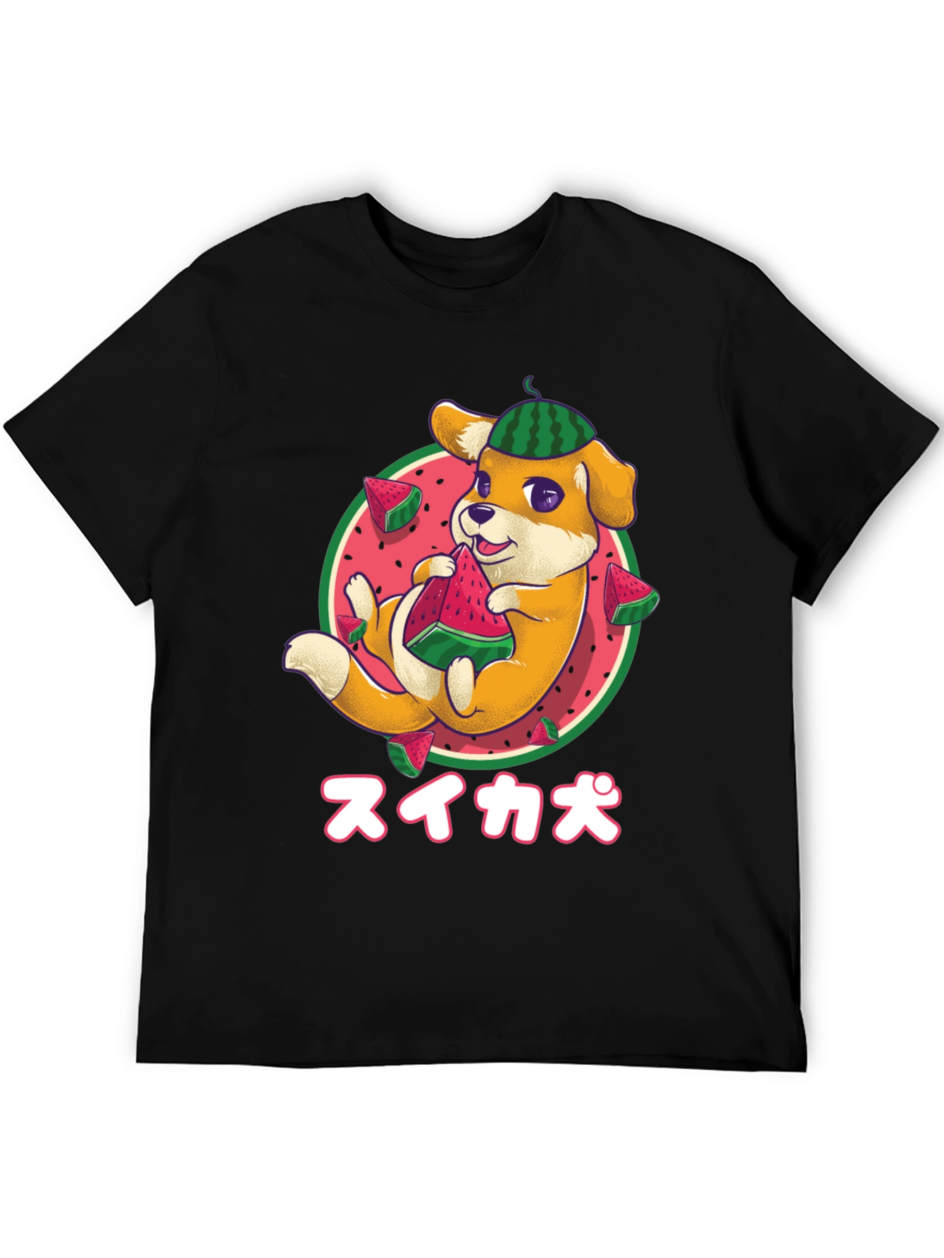 Watermelon Dog Graphic Tee