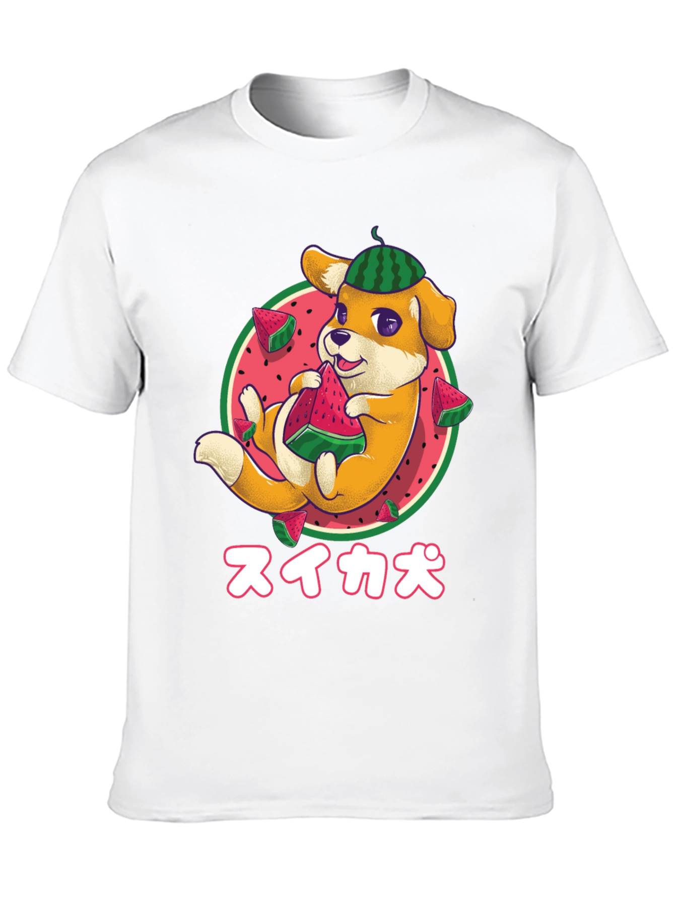 Watermelon Dog Graphic Tee