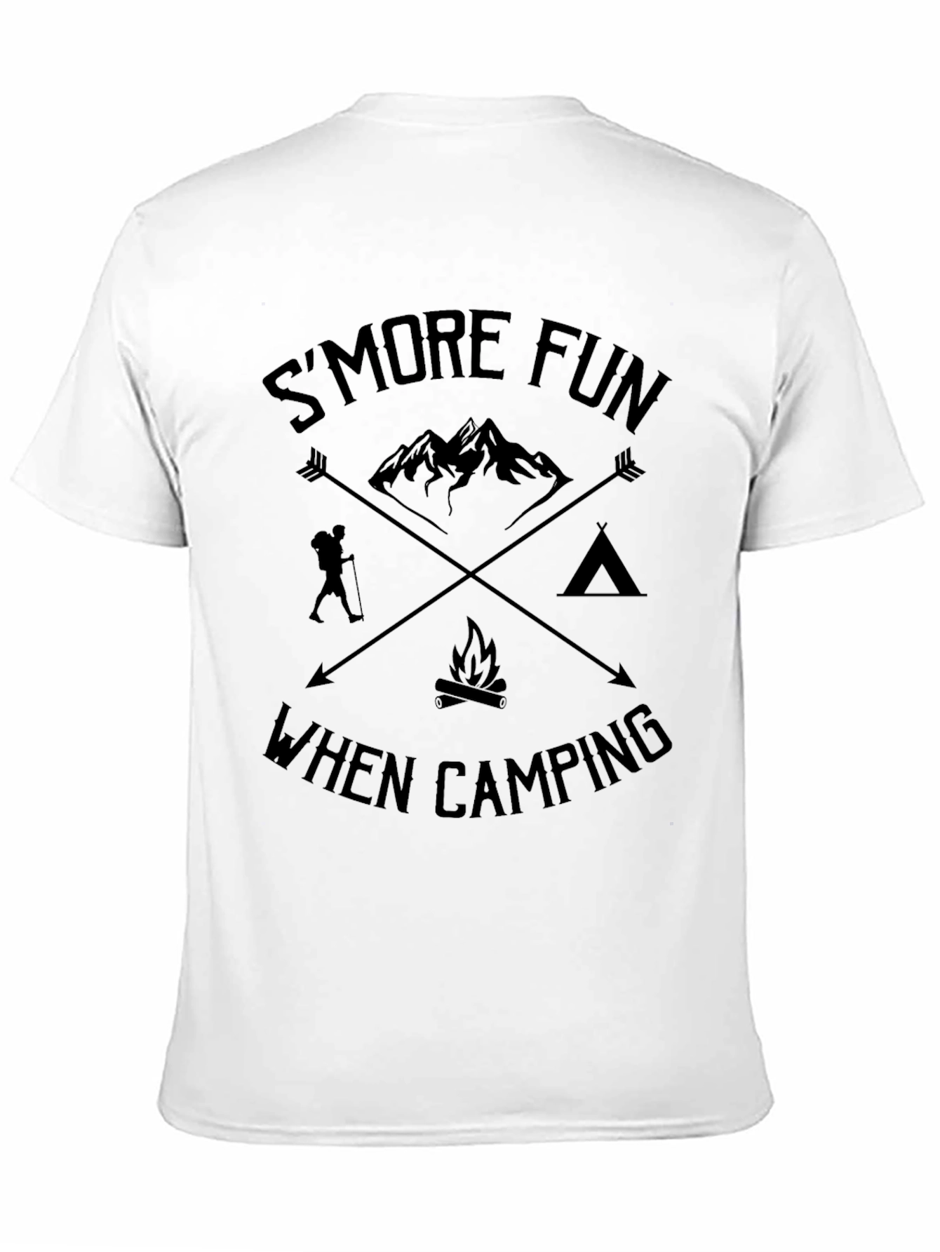 Smore Fun Camping Graphic Tee