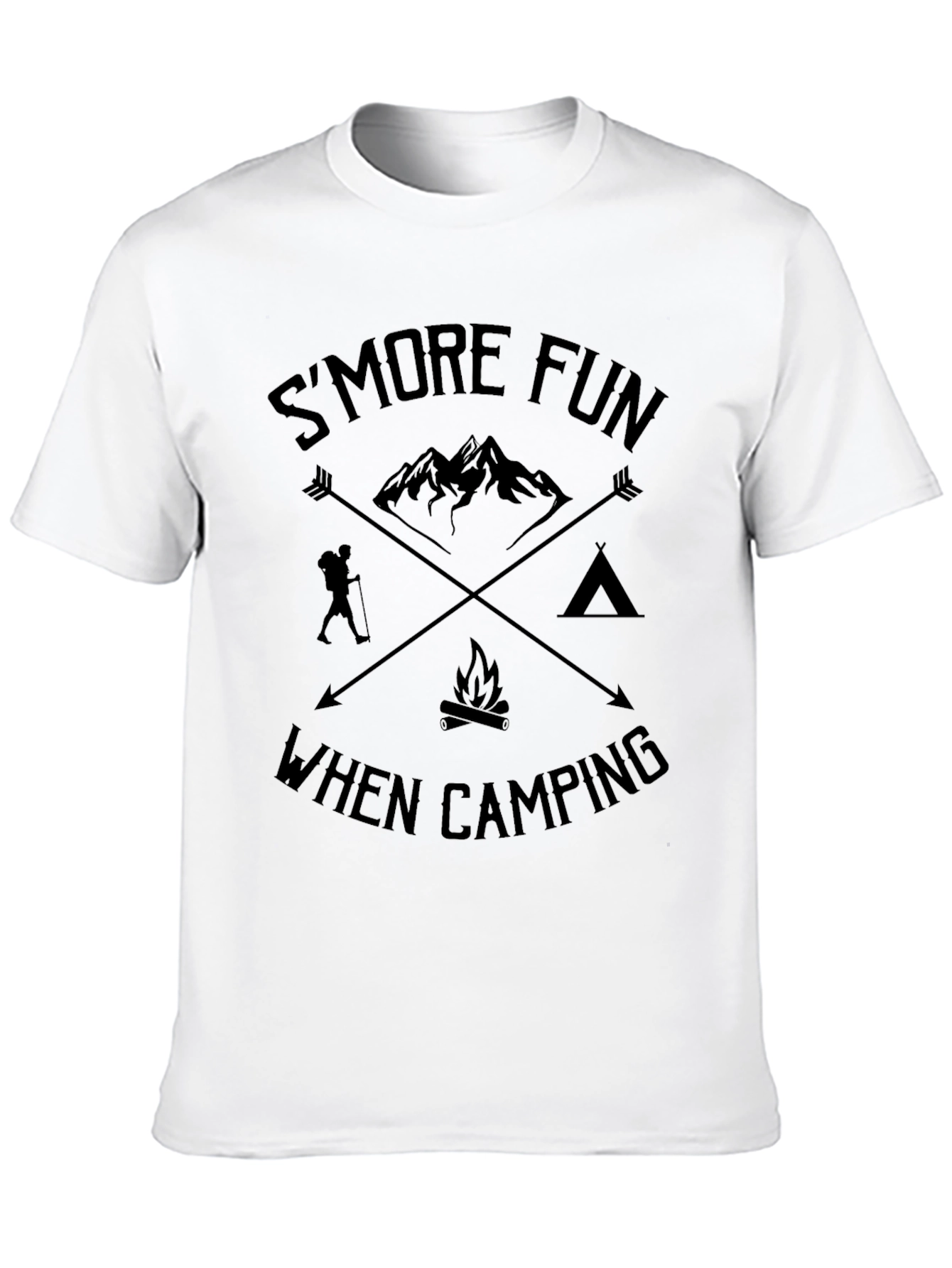 Smore Fun Camping Graphic Tee