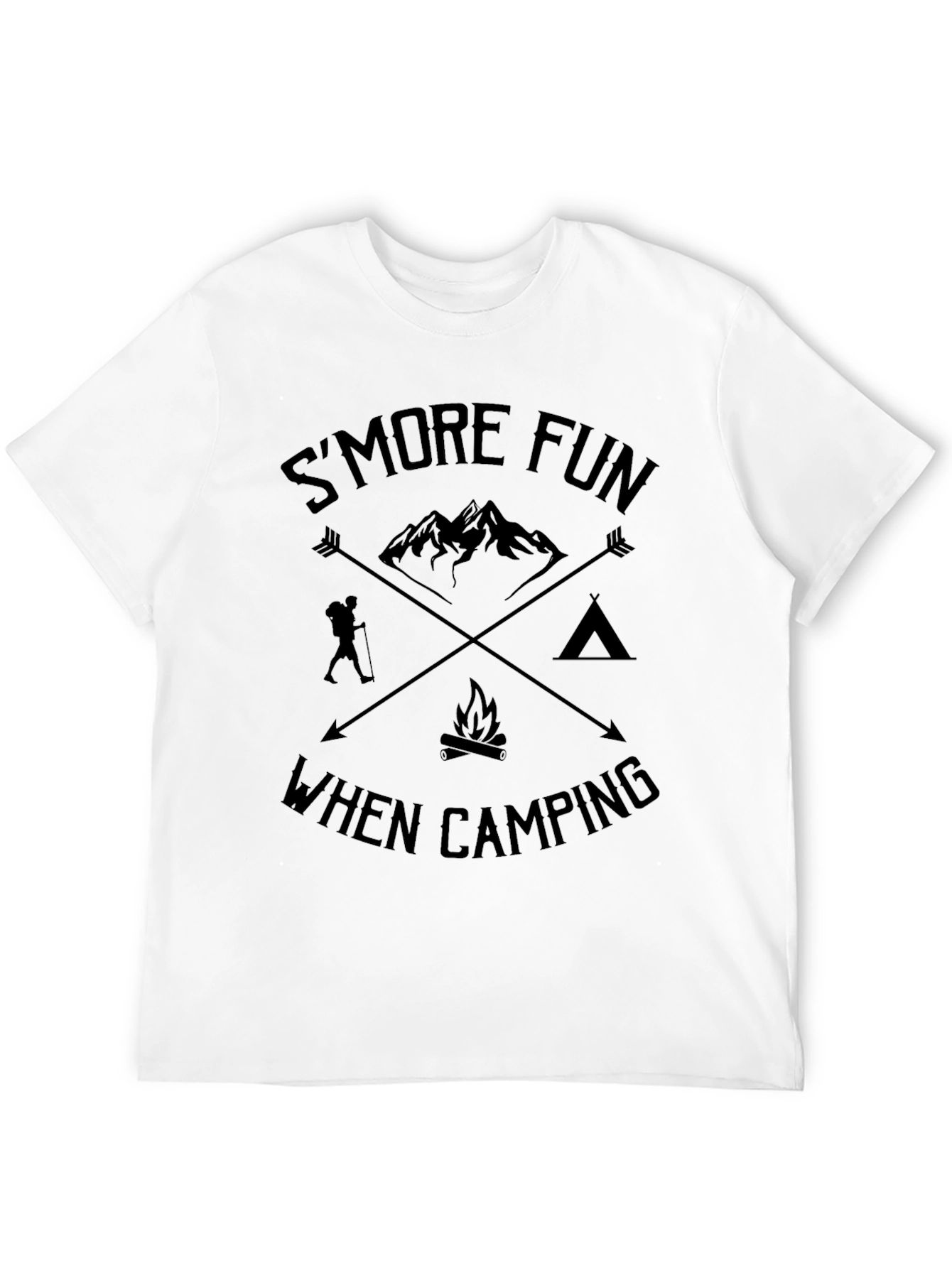 Smore Fun Camping Graphic Tee