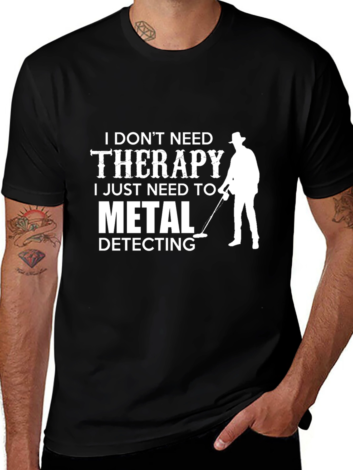 Metal Detecting Therapy T-Shirt