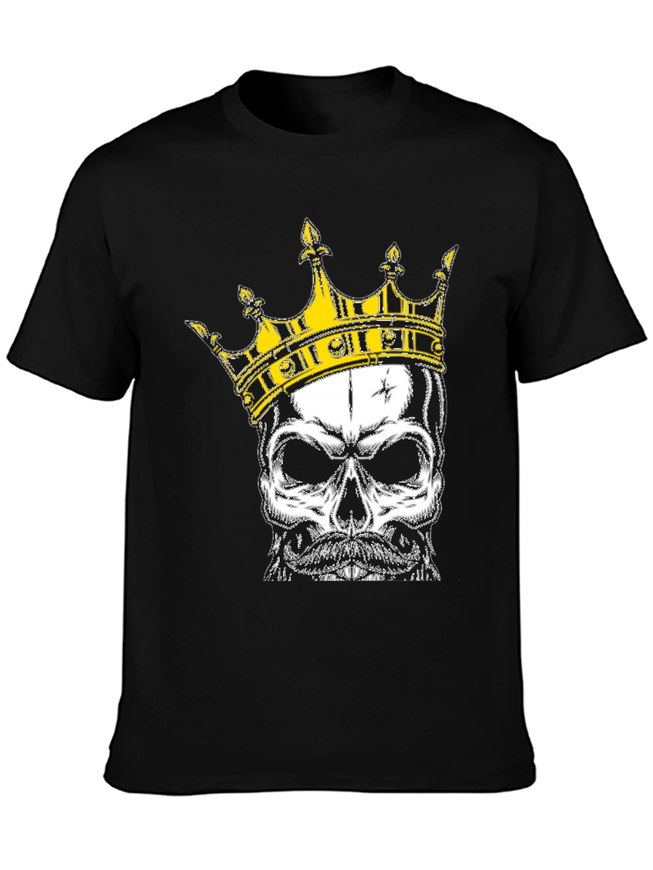 Skull King Graphic Tee - Black T-Shirt
