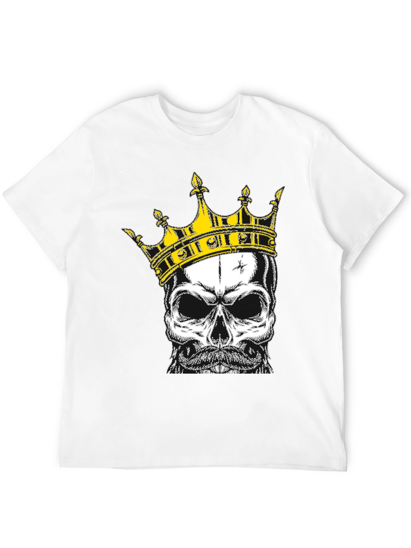Skull King Graphic Tee - Black T-Shirt