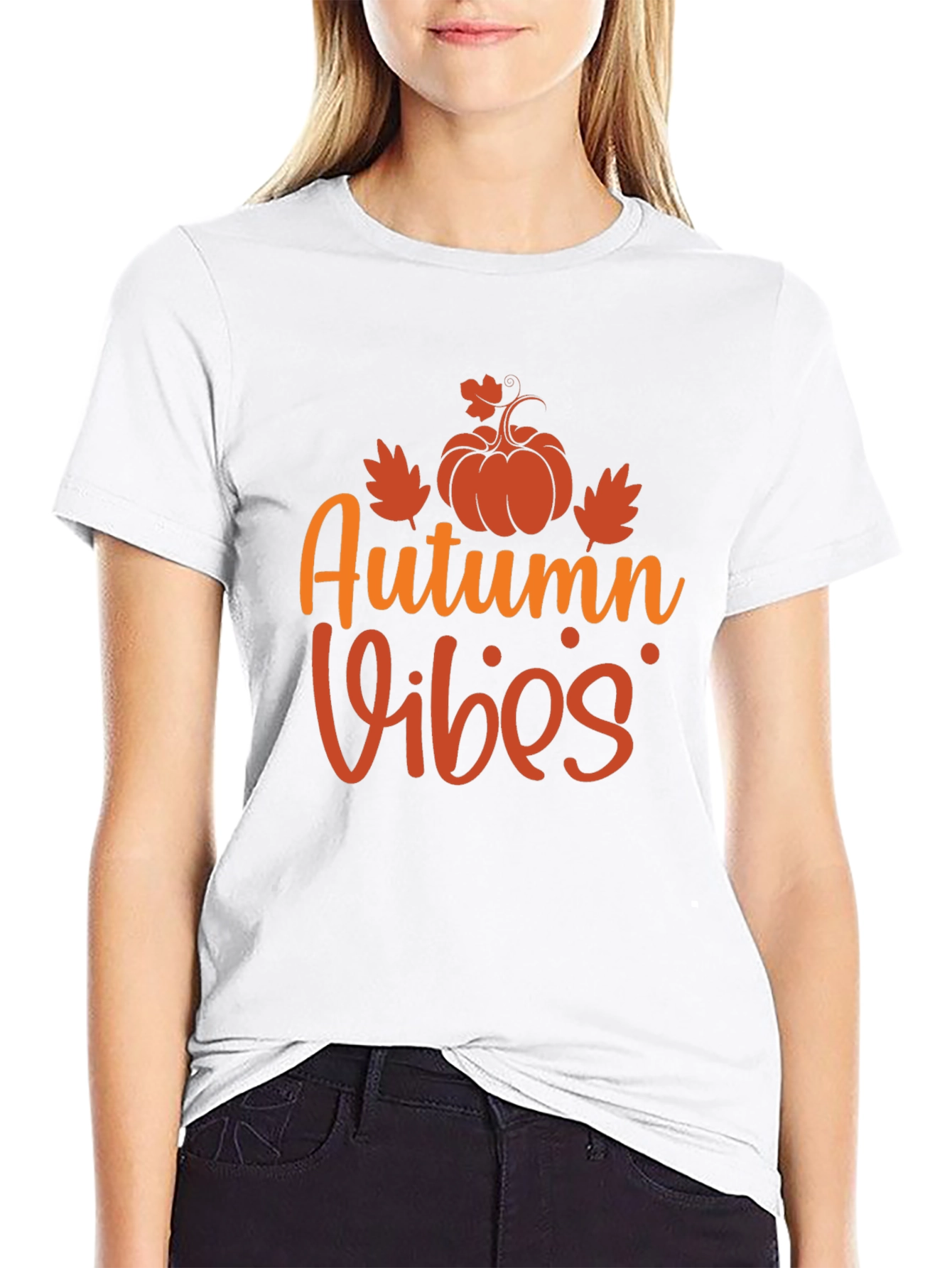Autumn Vibes Graphic Tee - Fall Season Shirt