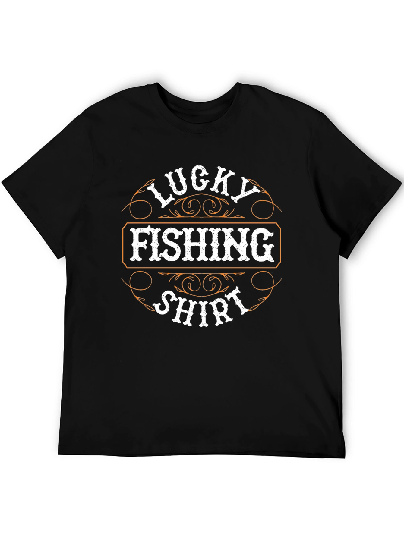 Lucky Fishing Shirt - Graphic Tee for Anglers