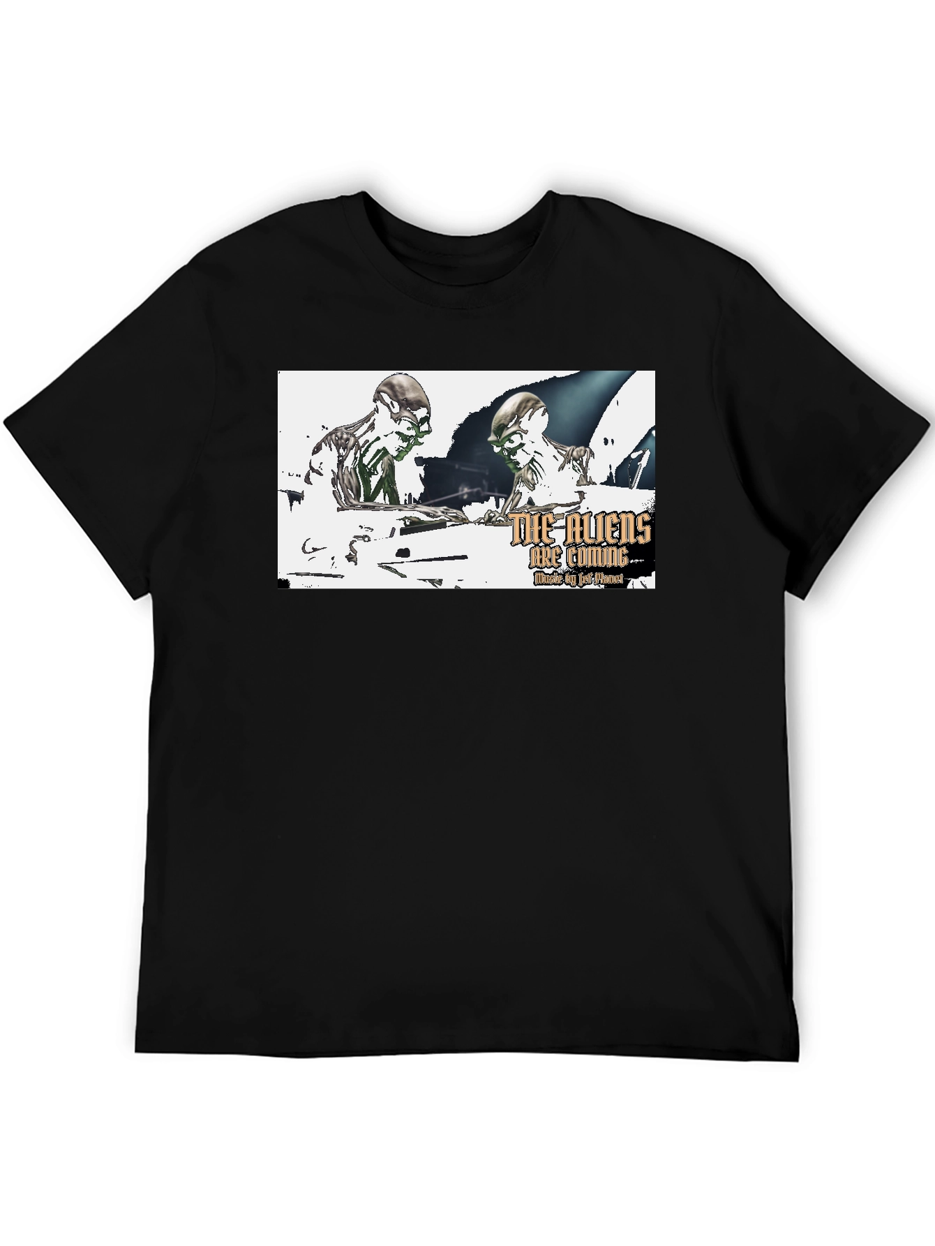 Aliens Are Coming Graphic T-Shirt