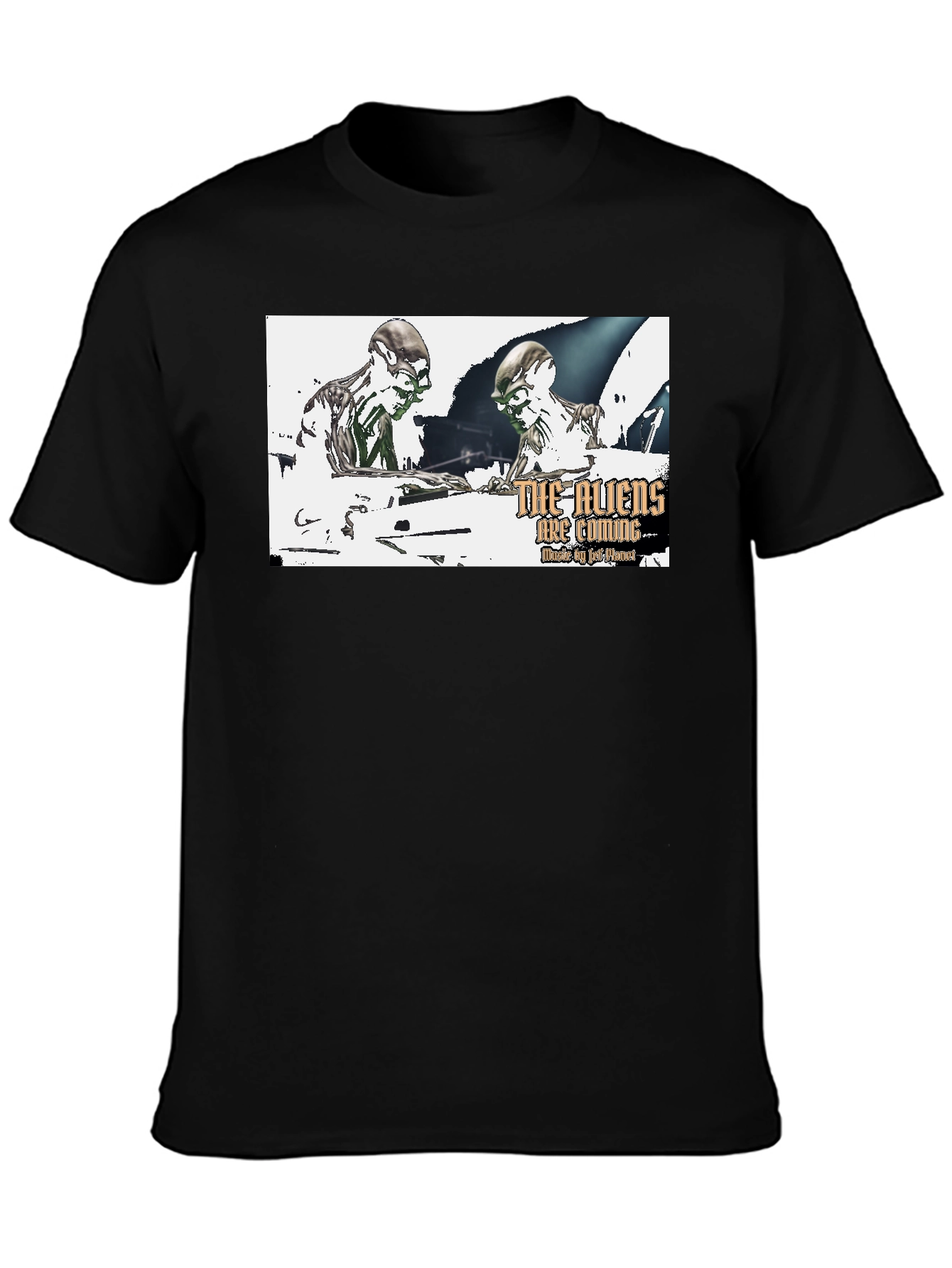 Aliens Are Coming Graphic T-Shirt