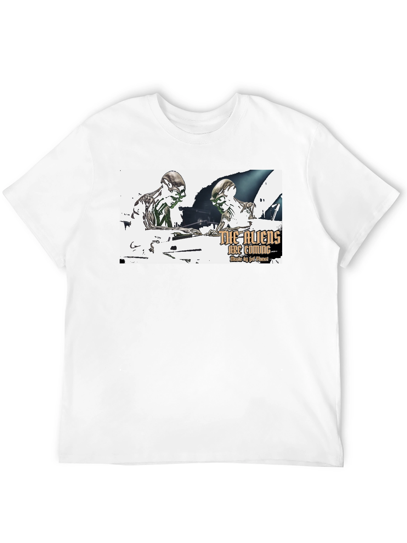 Aliens Are Coming Graphic T-Shirt