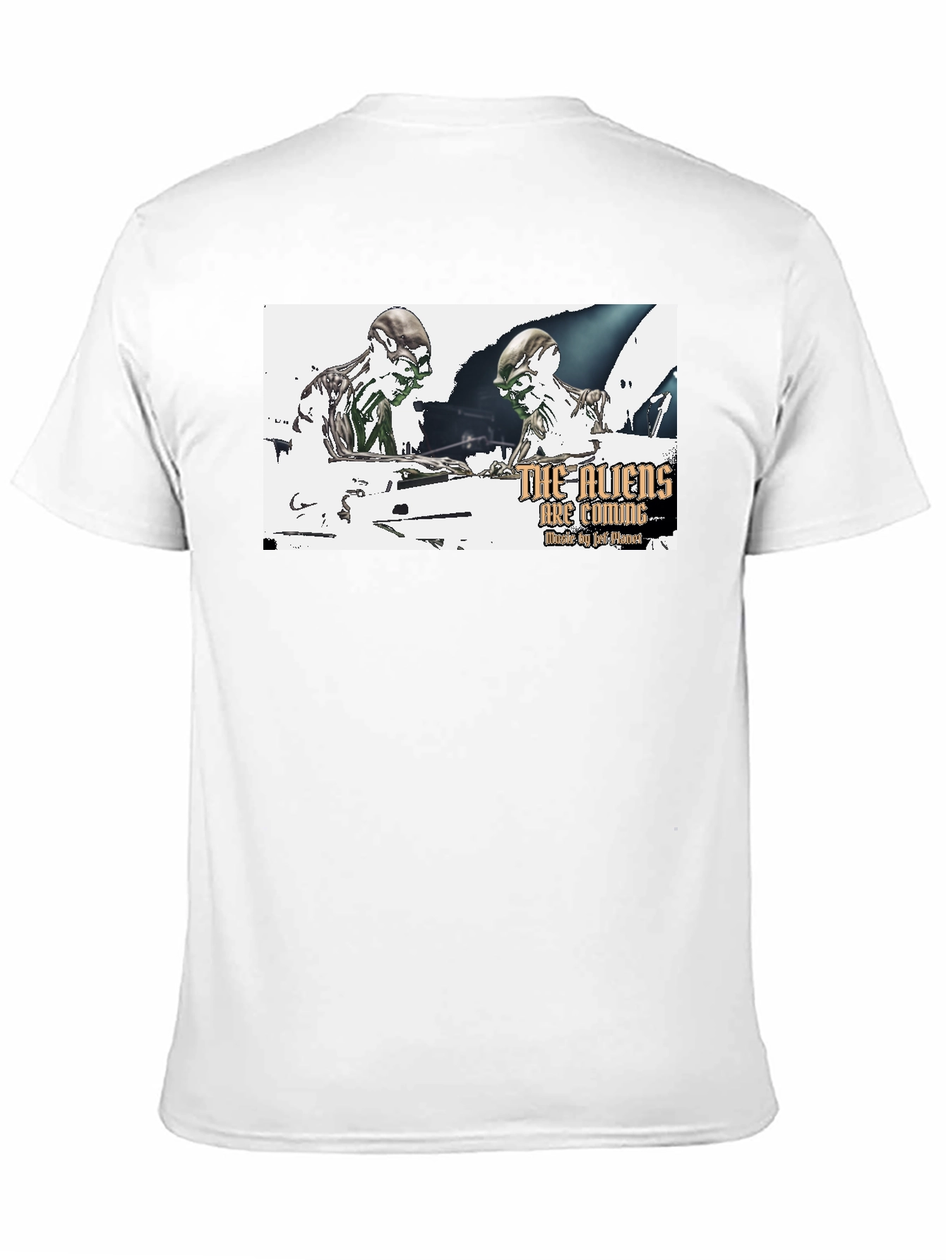 Aliens Are Coming Graphic T-Shirt