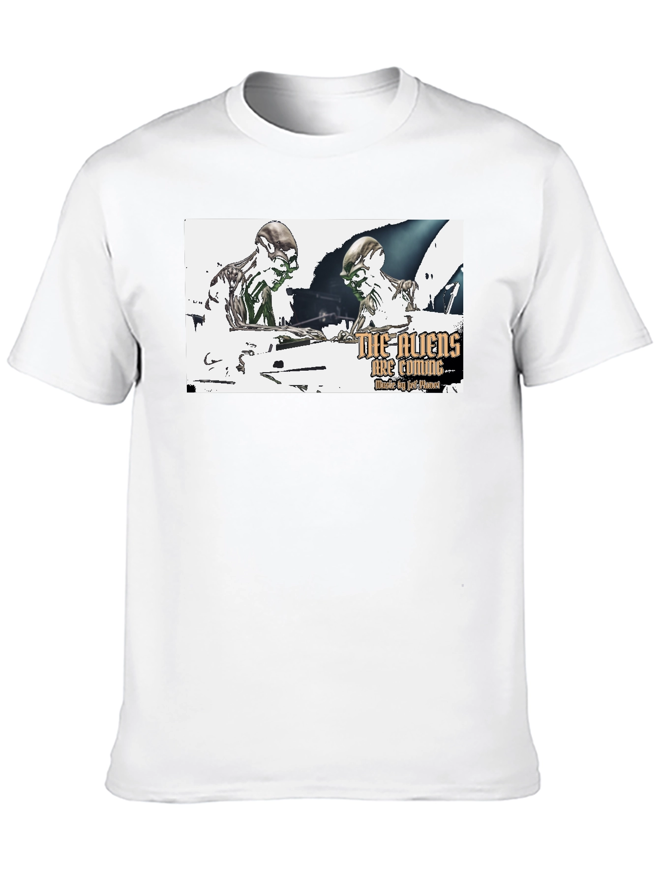 Aliens Are Coming Graphic T-Shirt