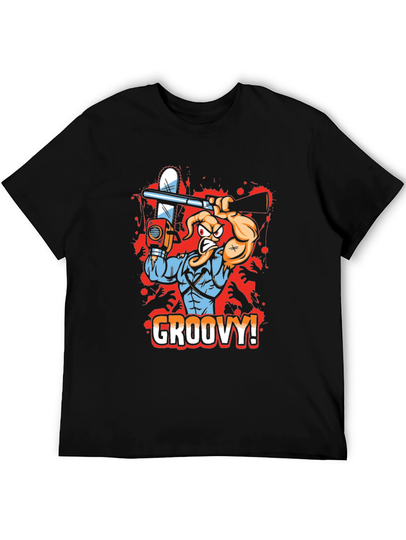 Groovy Cartoon Graphic Tee