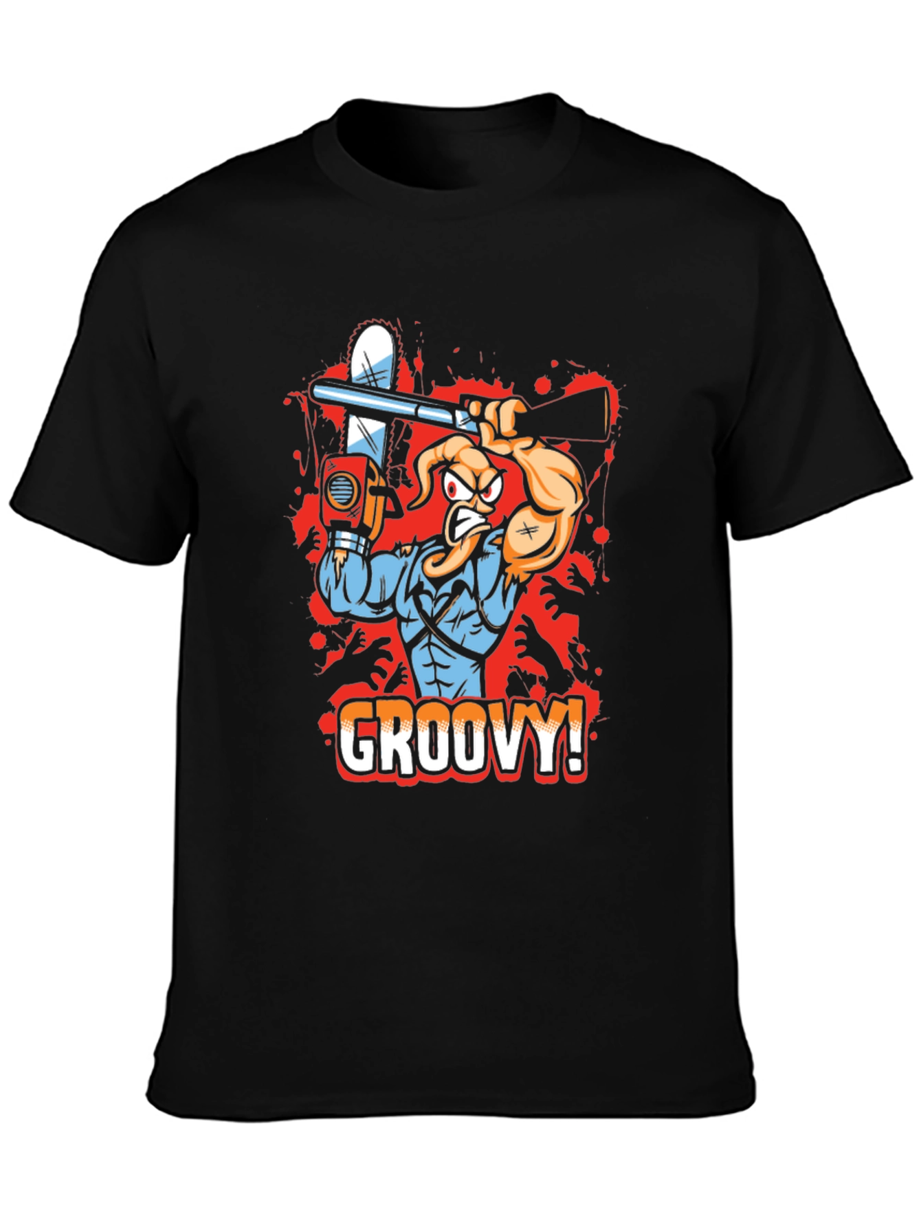 Groovy Cartoon Graphic Tee