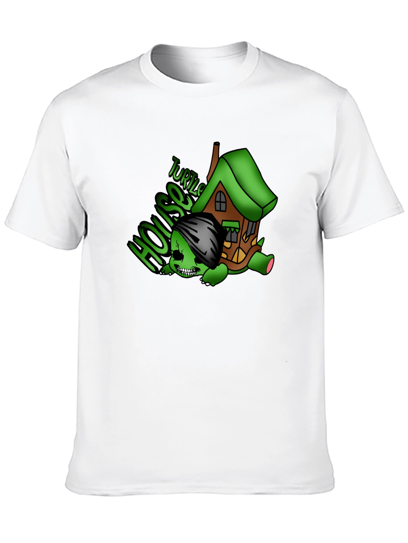 Turtle House Graphic Tee - Unique Design