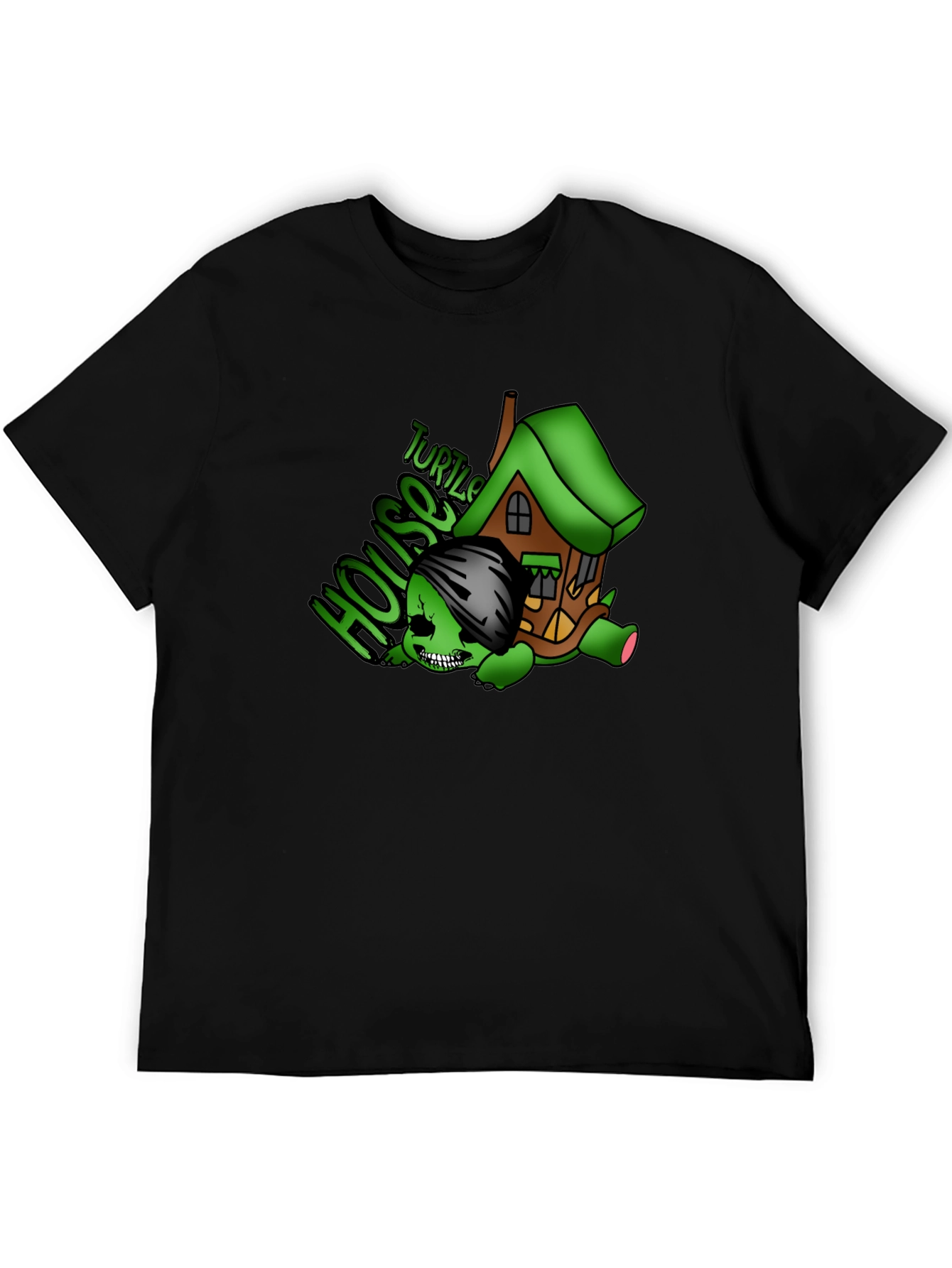 Turtle House Graphic Tee - Unique Design