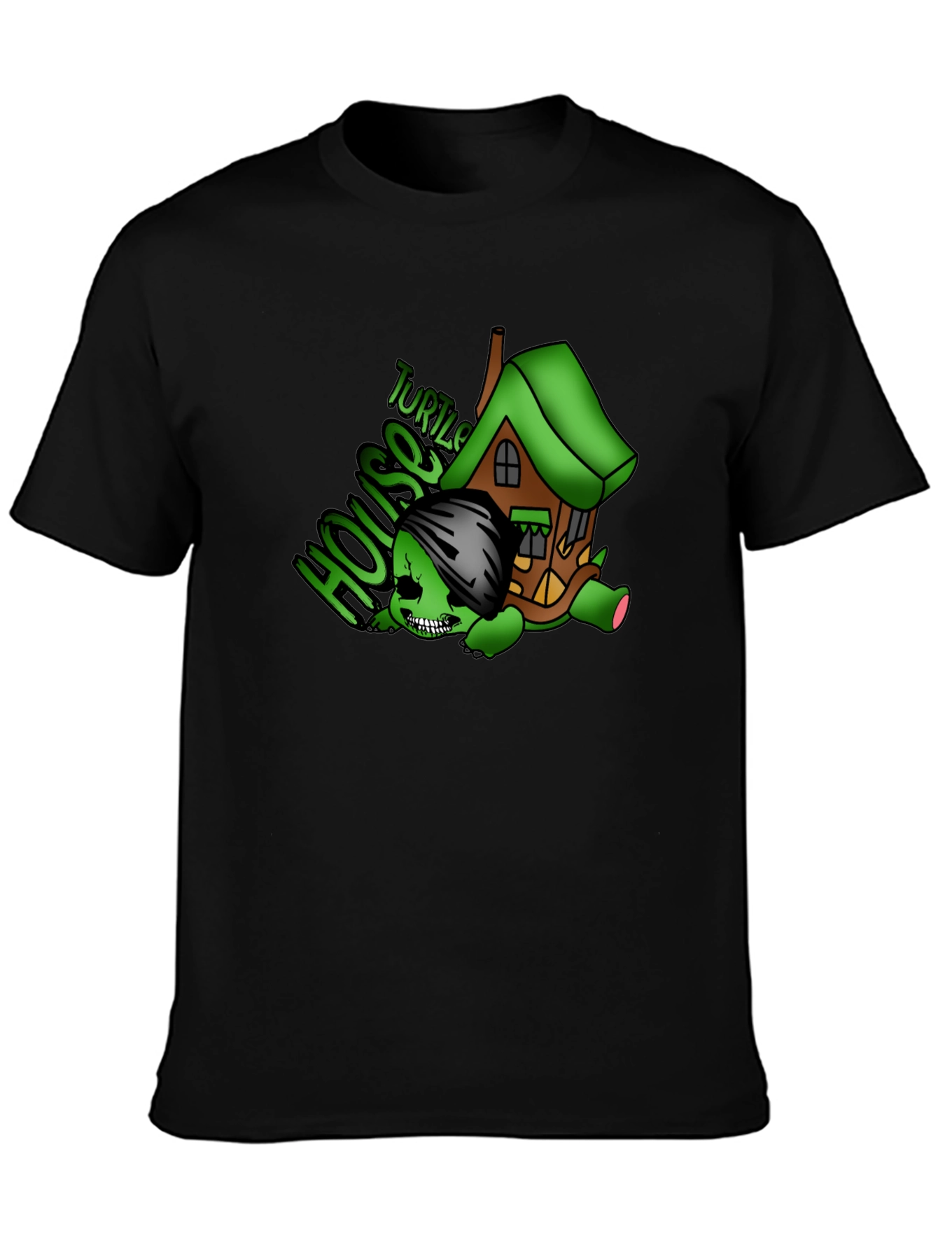 Turtle House Graphic Tee - Unique Design