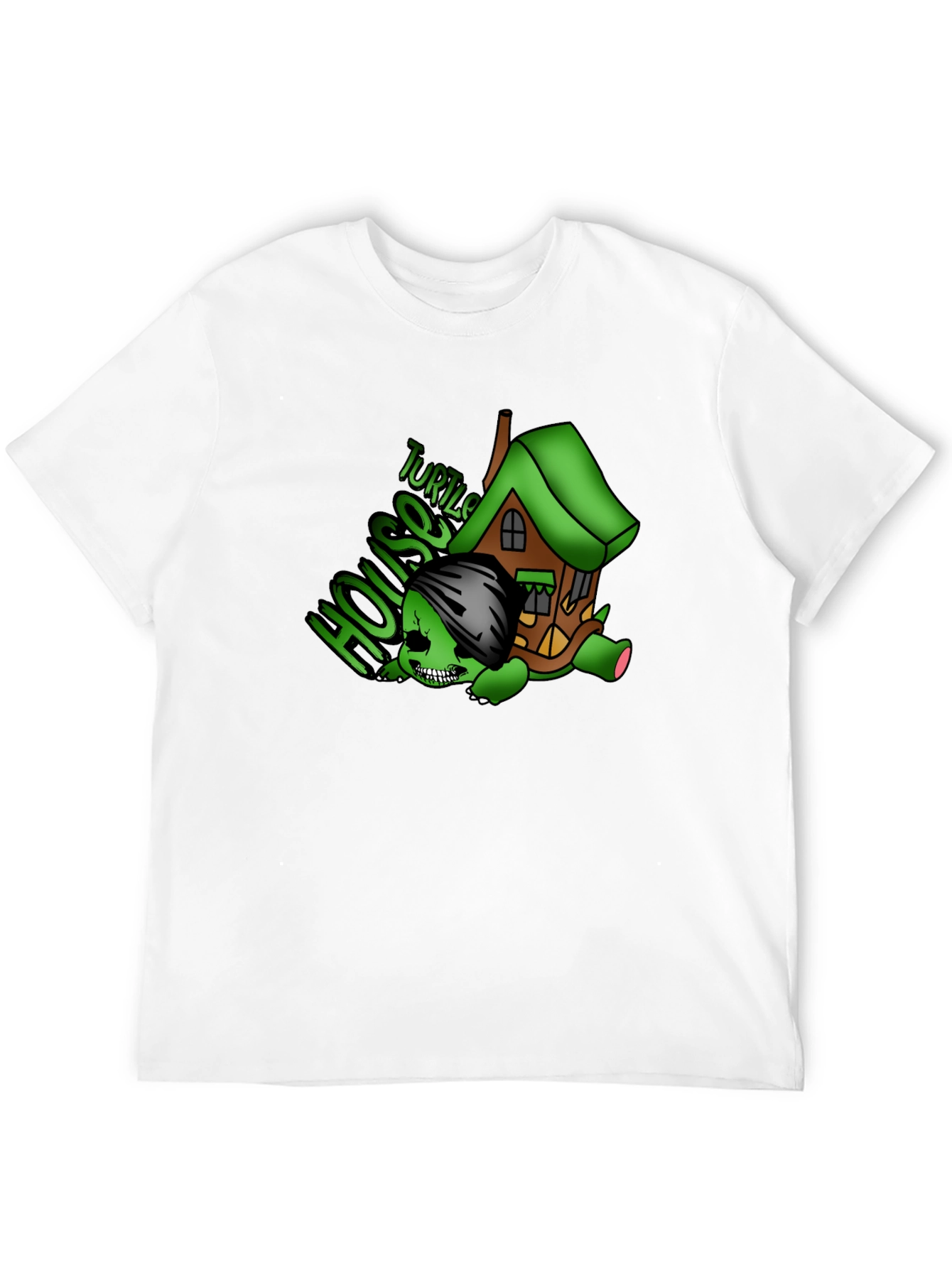 Turtle House Graphic Tee - Unique Design
