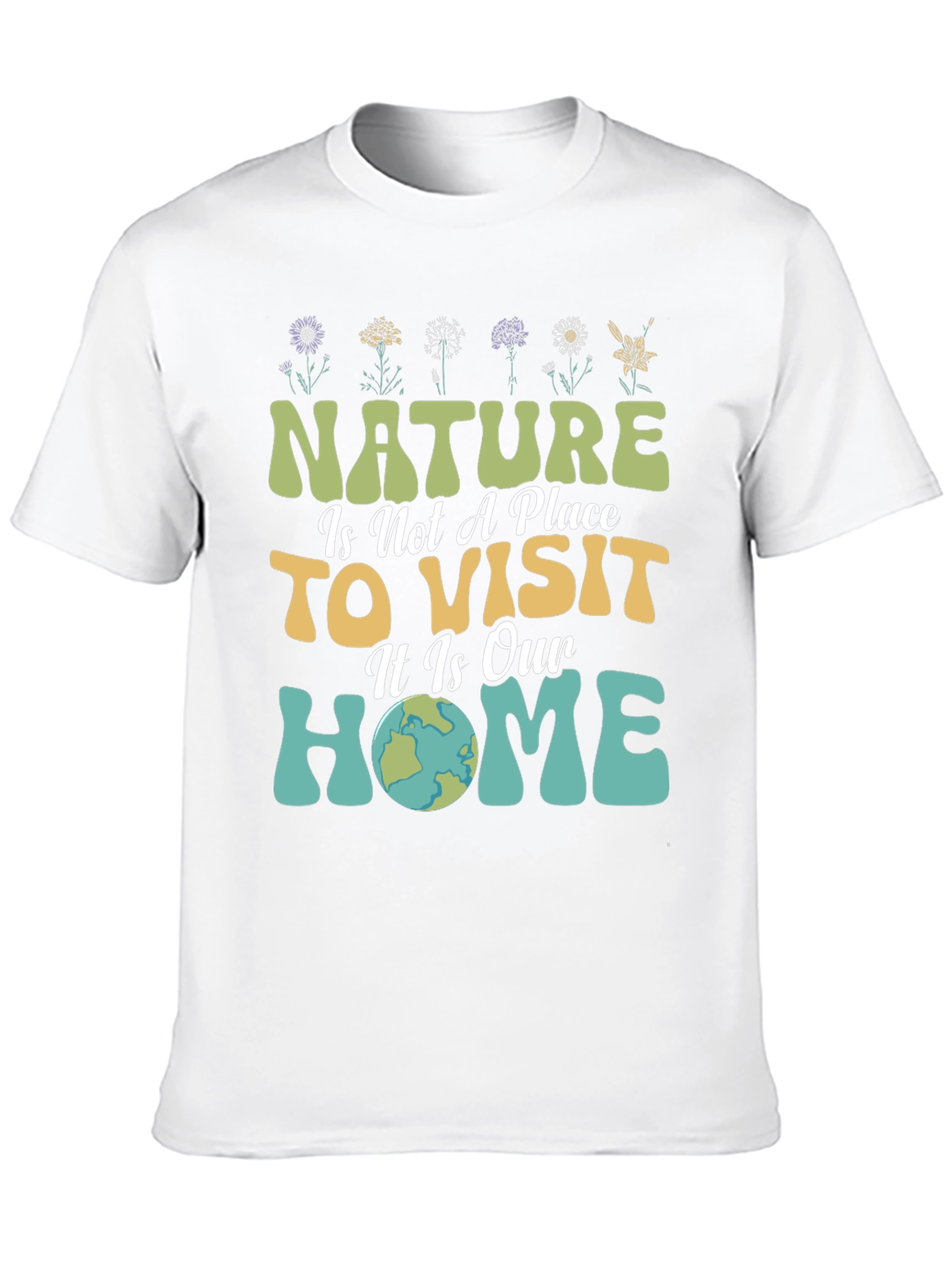 Nature Is Our Home Graphic T-Shirt