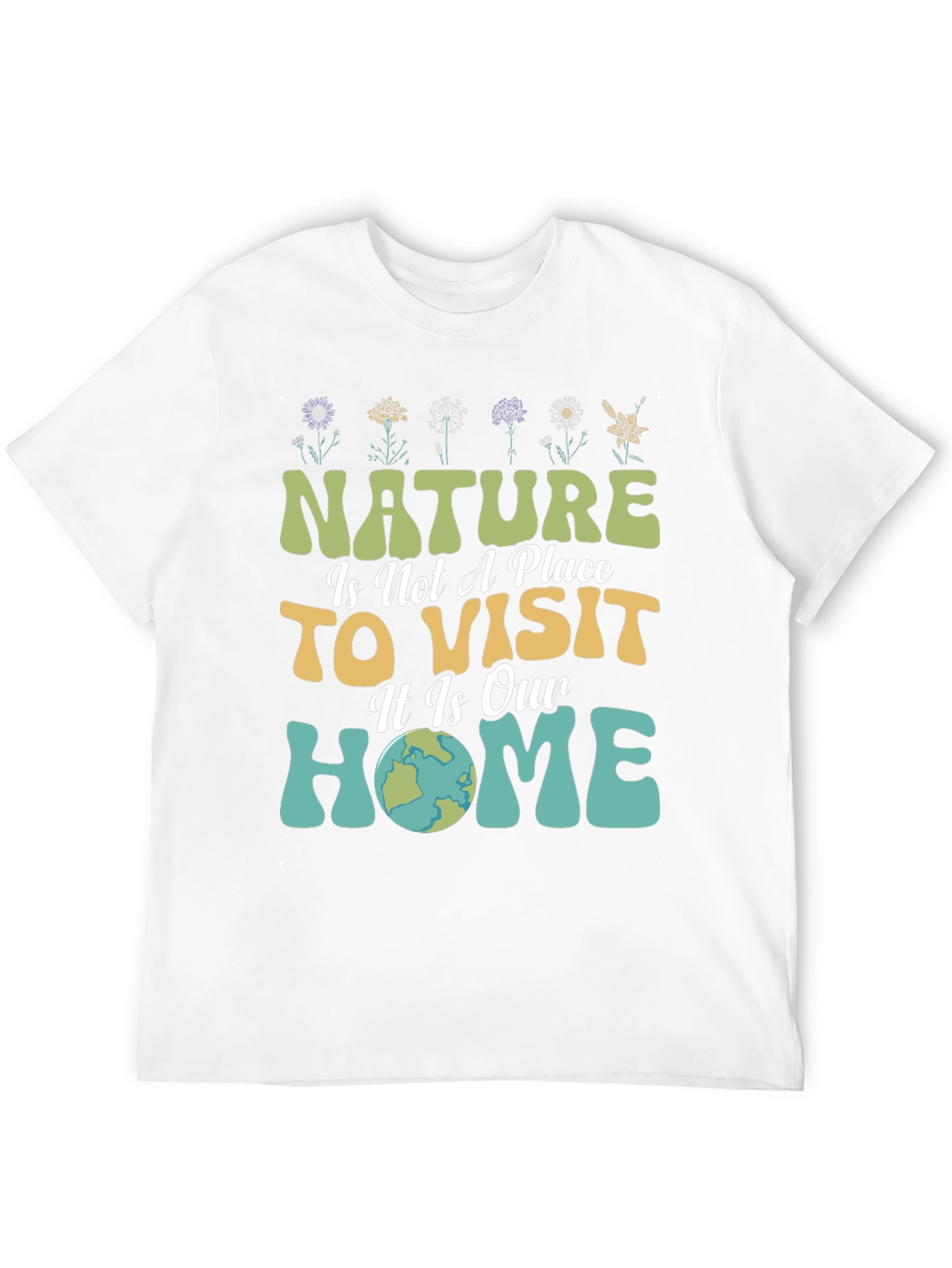 Nature Is Our Home Graphic T-Shirt