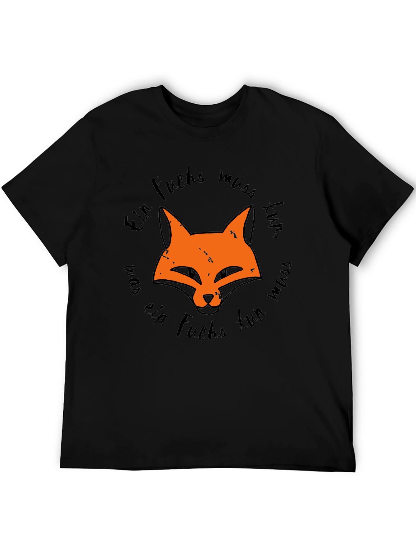 Fox Graphic Tee - Ein Fuchs muss tun Design