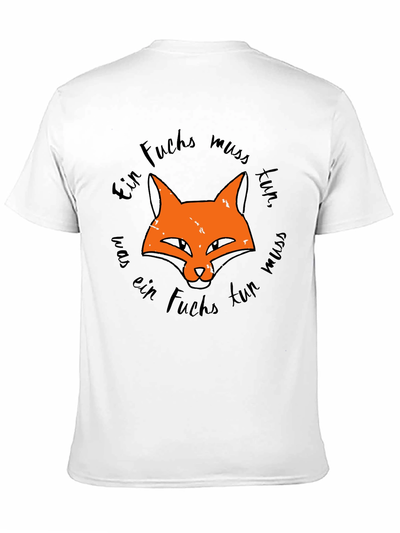 Fox Graphic Tee - Ein Fuchs muss tun Design
