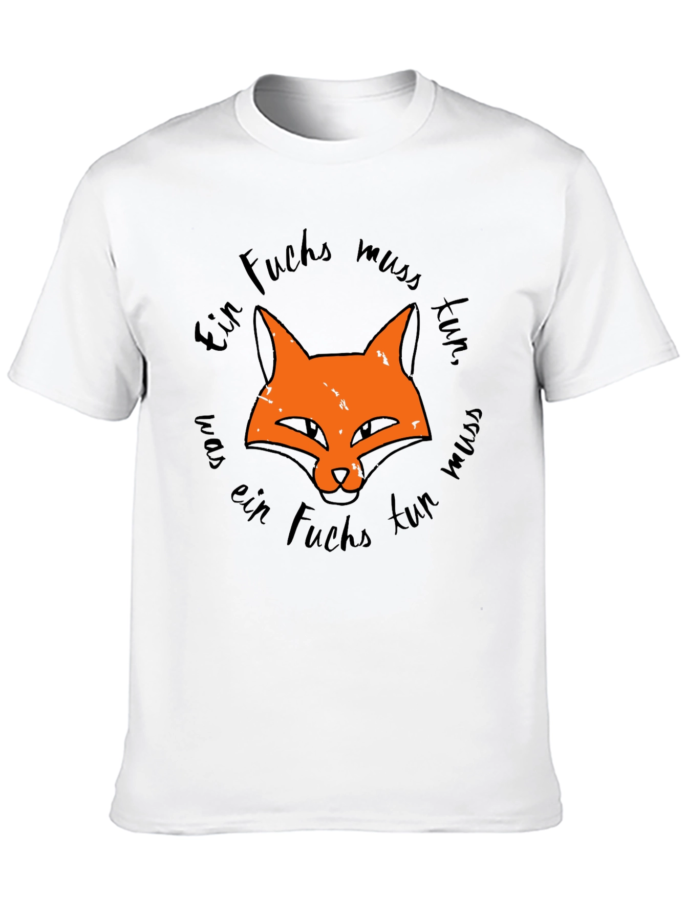 Fox Graphic Tee - Ein Fuchs muss tun Design