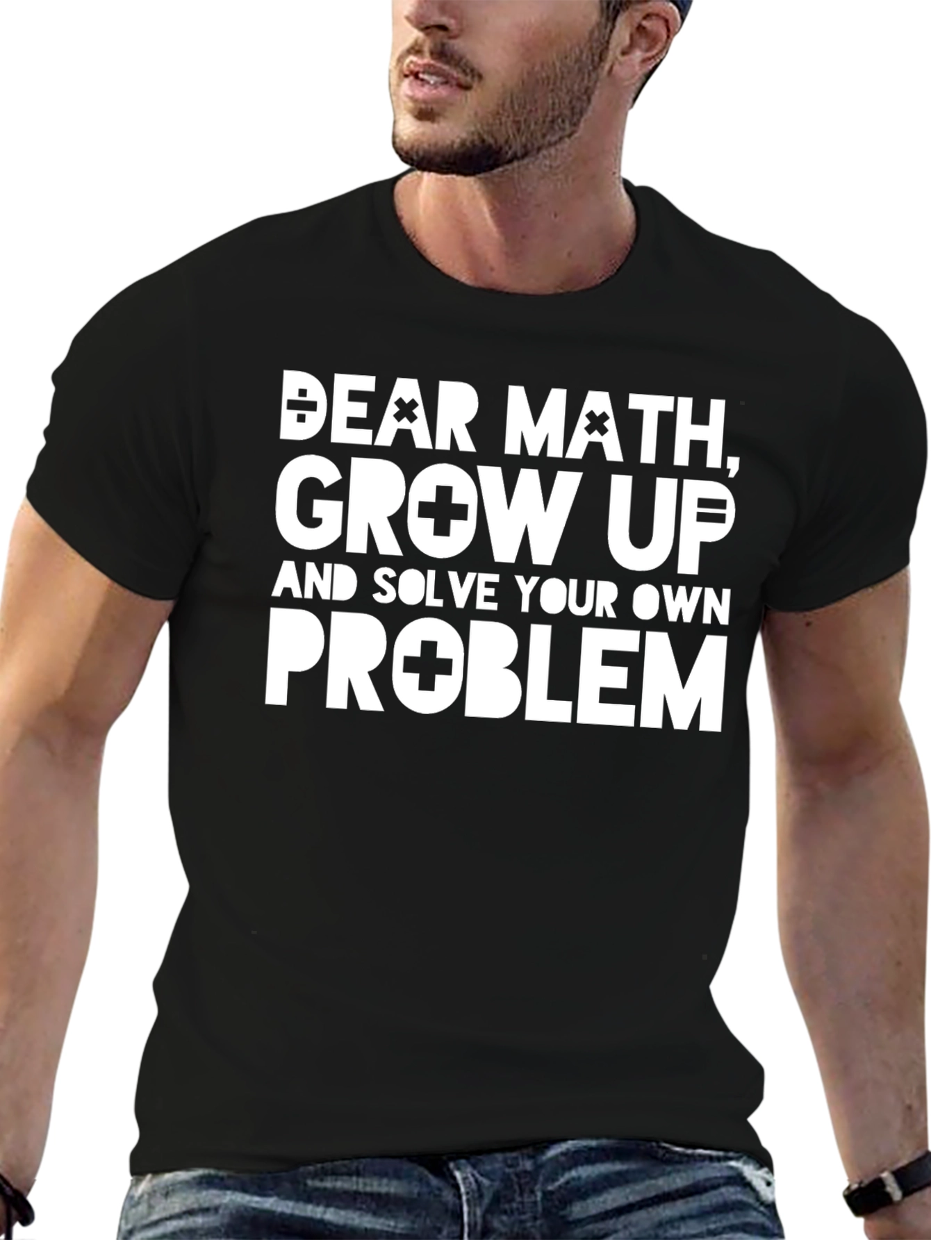 Funny Math Problem T-Shirt - Solve Your Own!