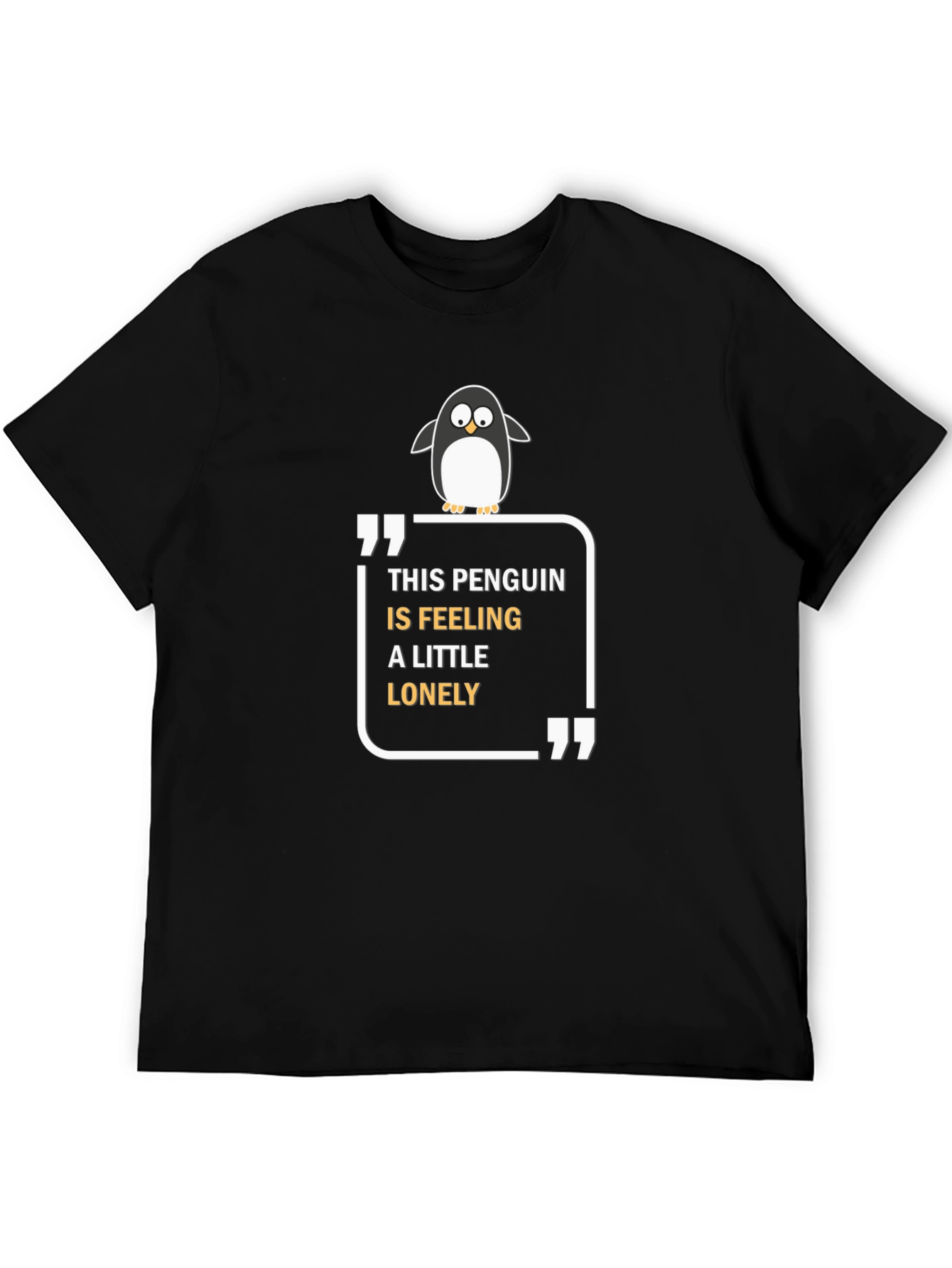 Lonely Penguin Graphic Tee