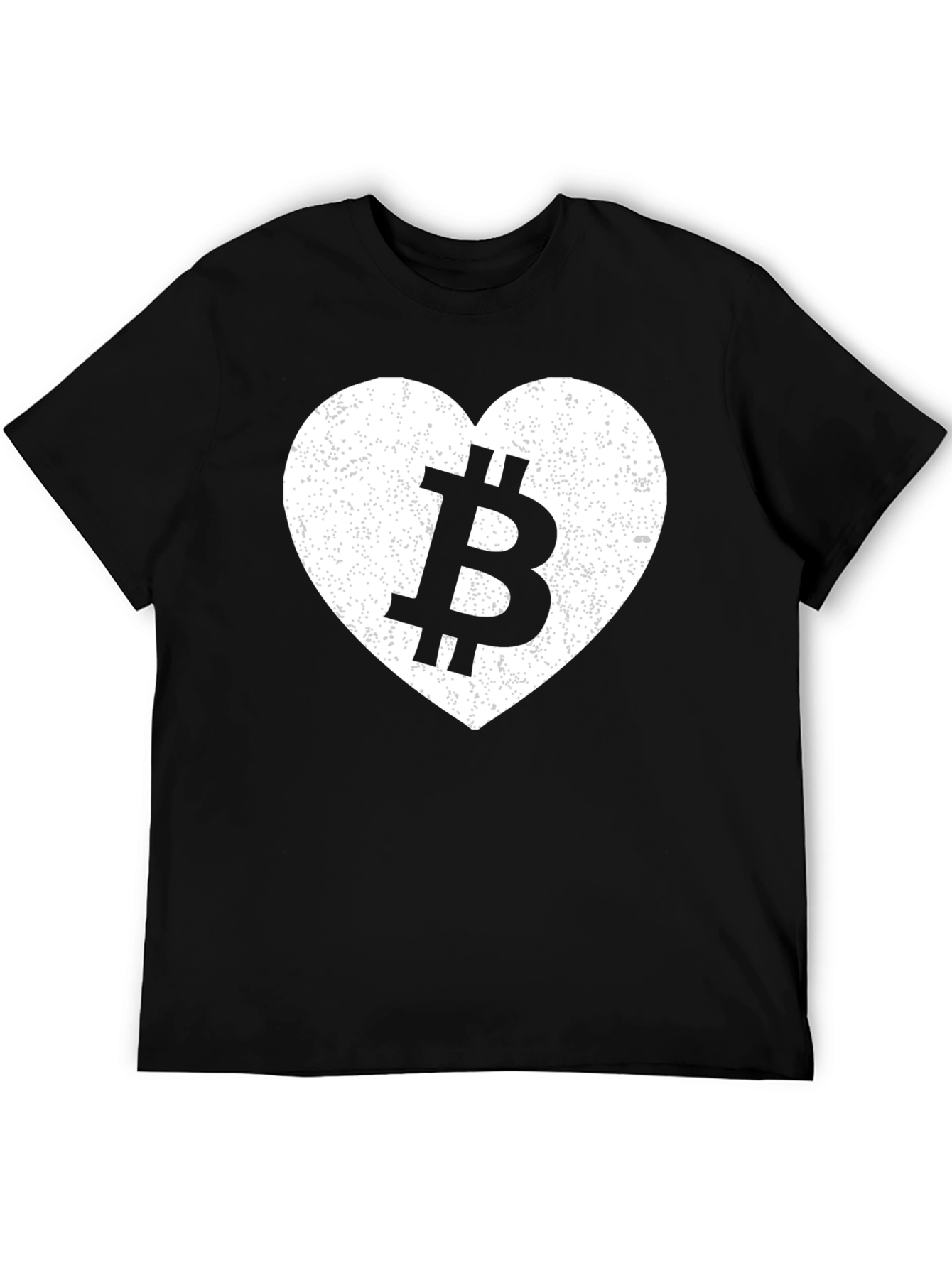 Bitcoin Heart Graphic Tee - Crypto Lover T-Shirt