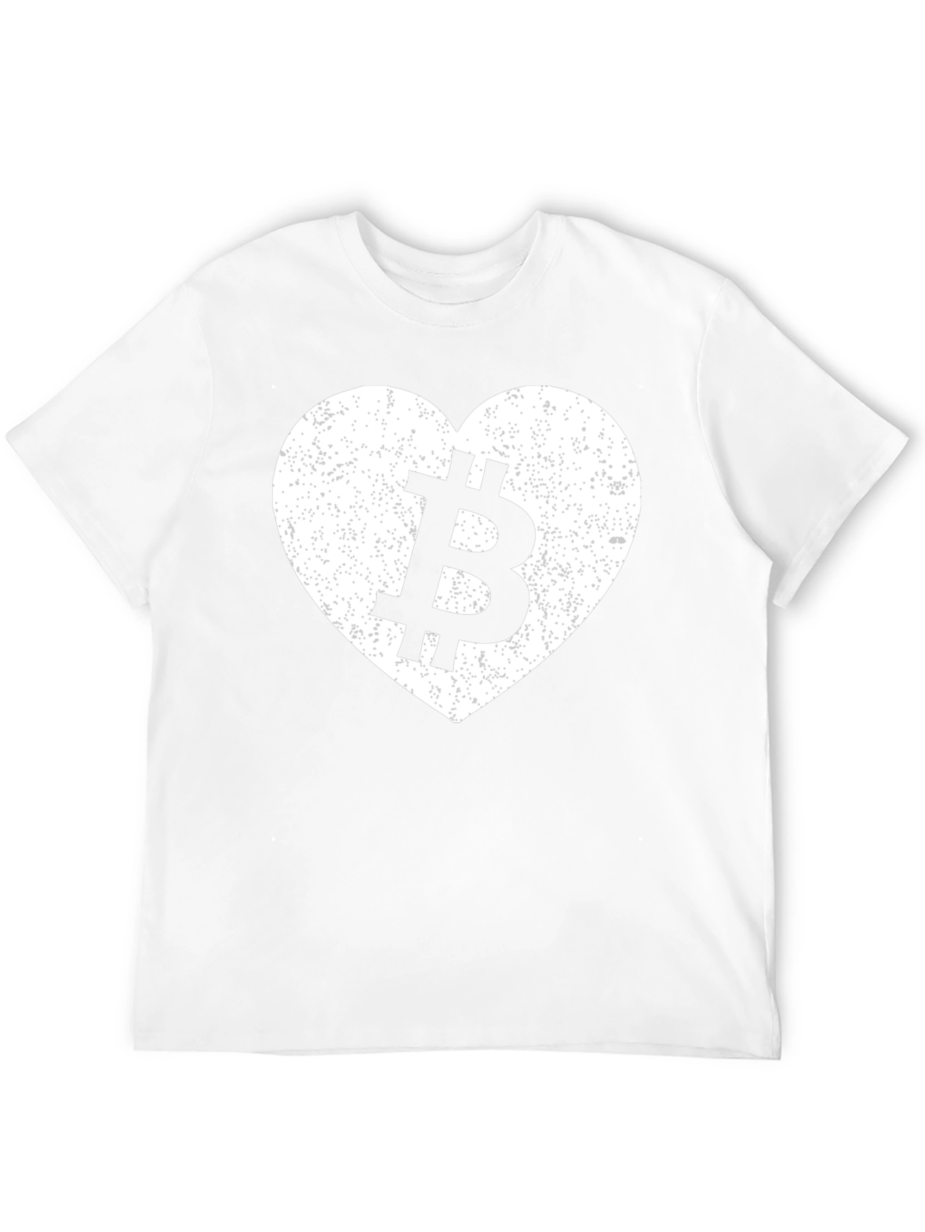Bitcoin Heart Graphic Tee - Crypto Lover T-Shirt