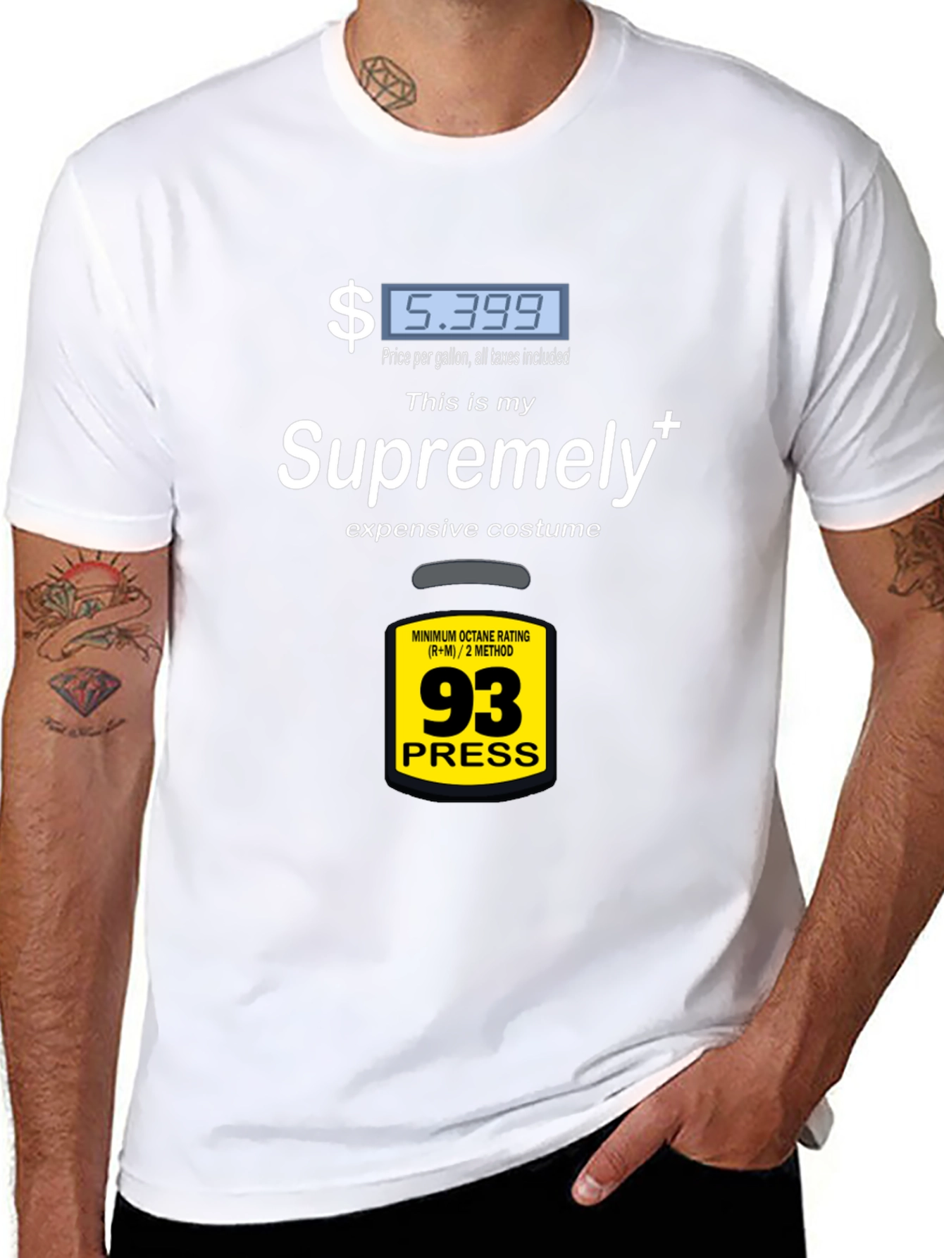 Supremely Expensive Costume T-Shirt