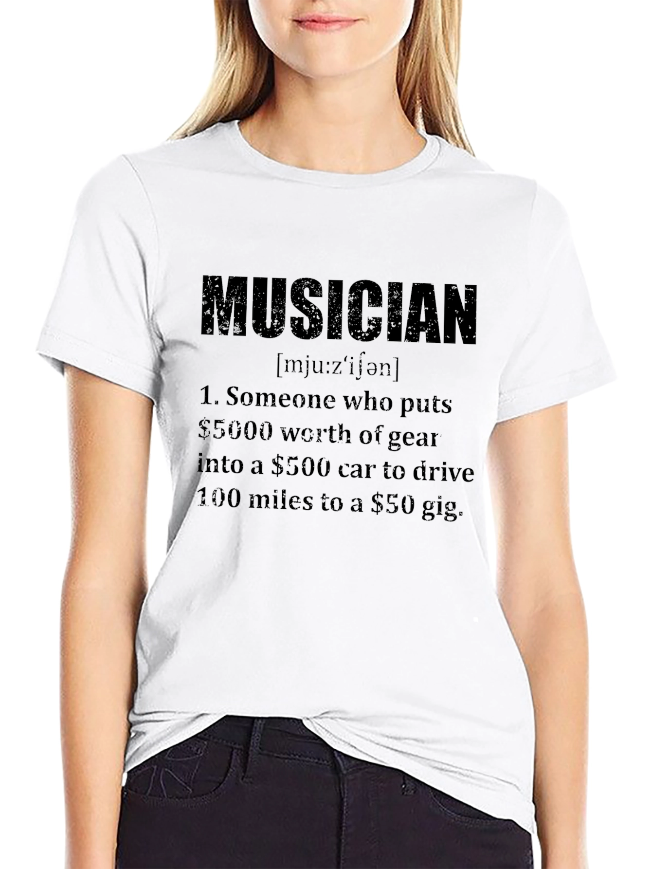 Musician Definition Graphic T-Shirt